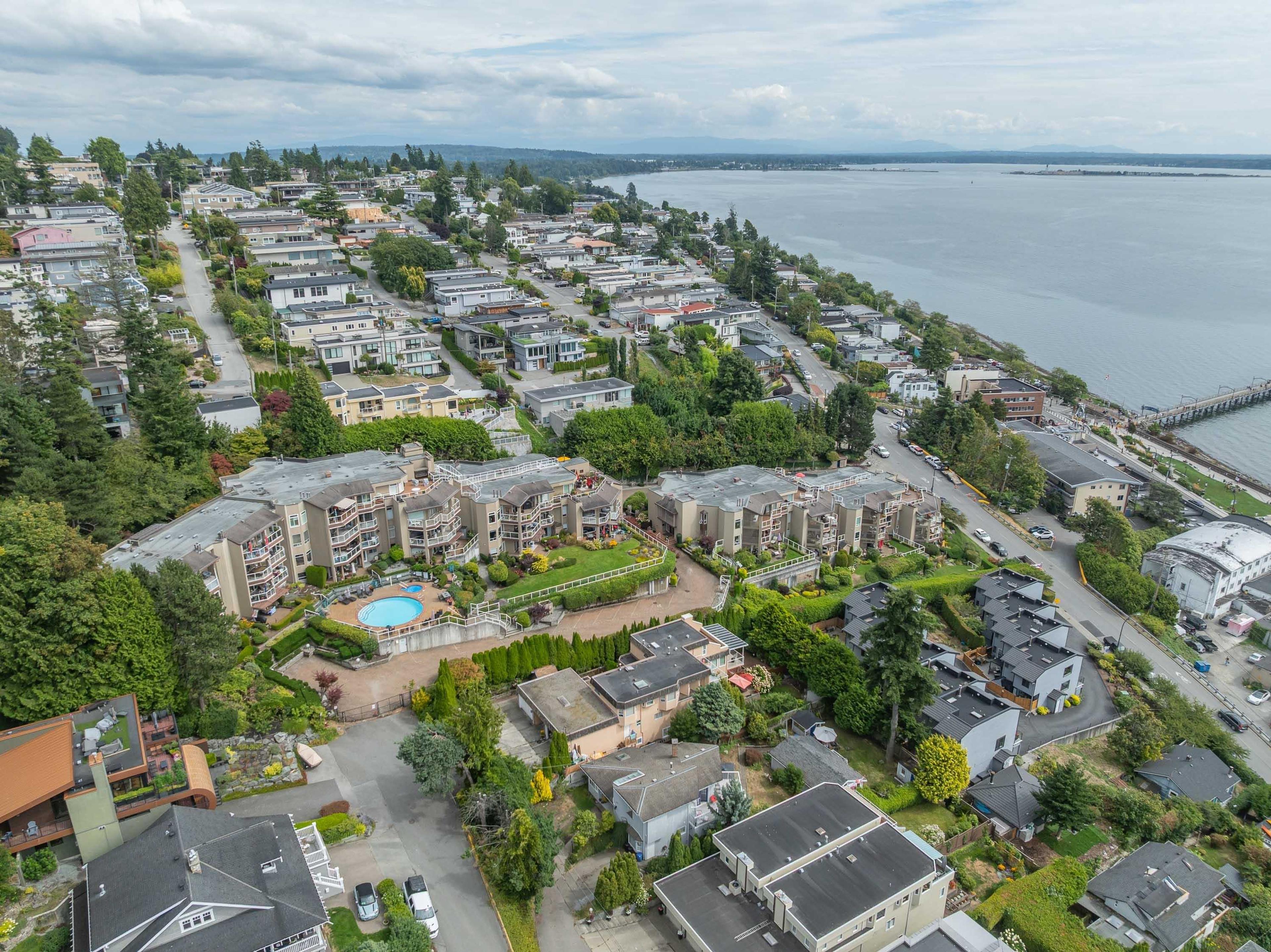 15025 Victoria Avenue, White Rock - Exteriors - Full Complex View, Drone/Aerial View - Photo 3