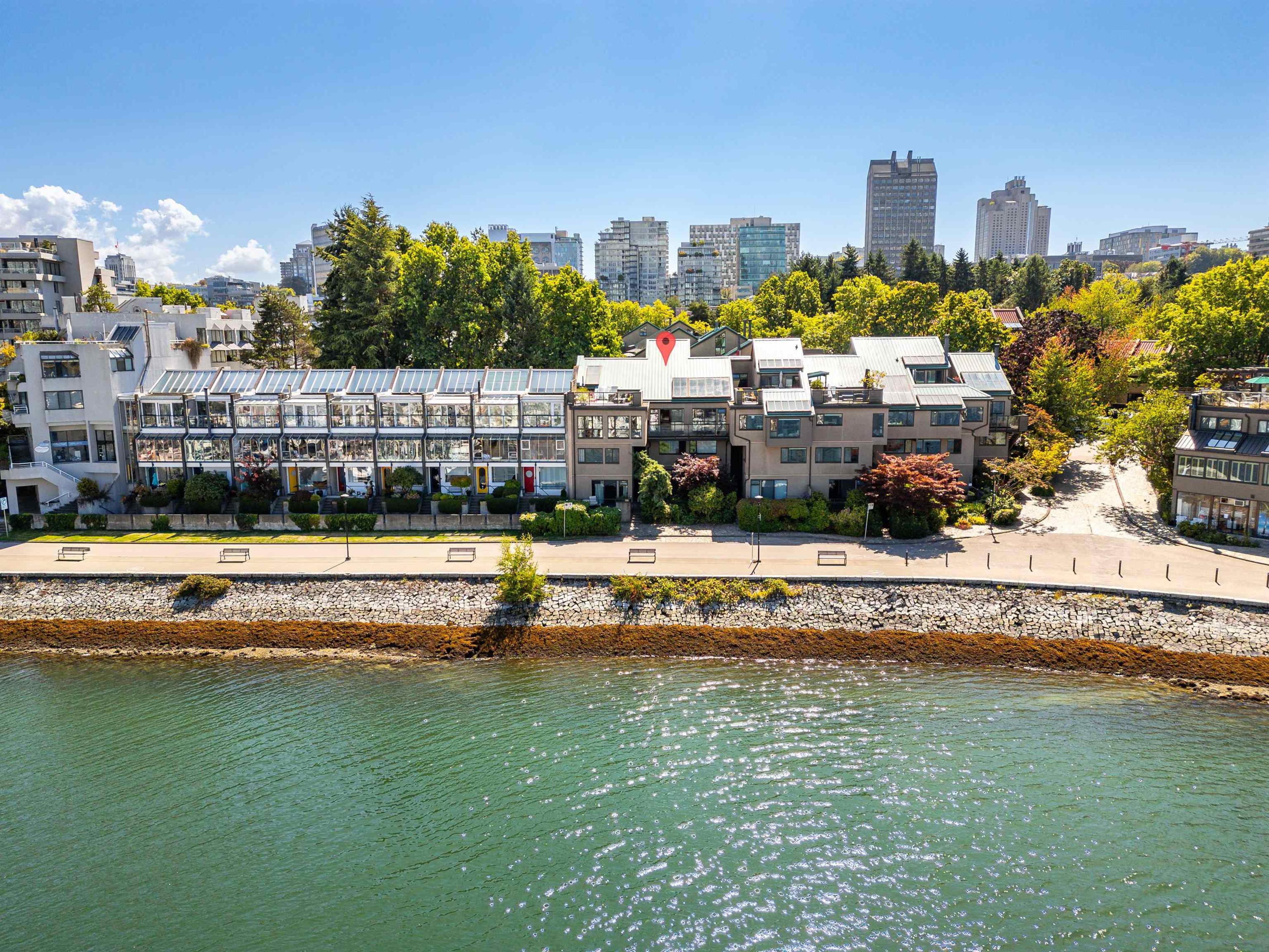 712 Millyard, Vancouver - Exteriors - Drone/Aerial View, Full Complex View, Marked/Pin - Photo 1