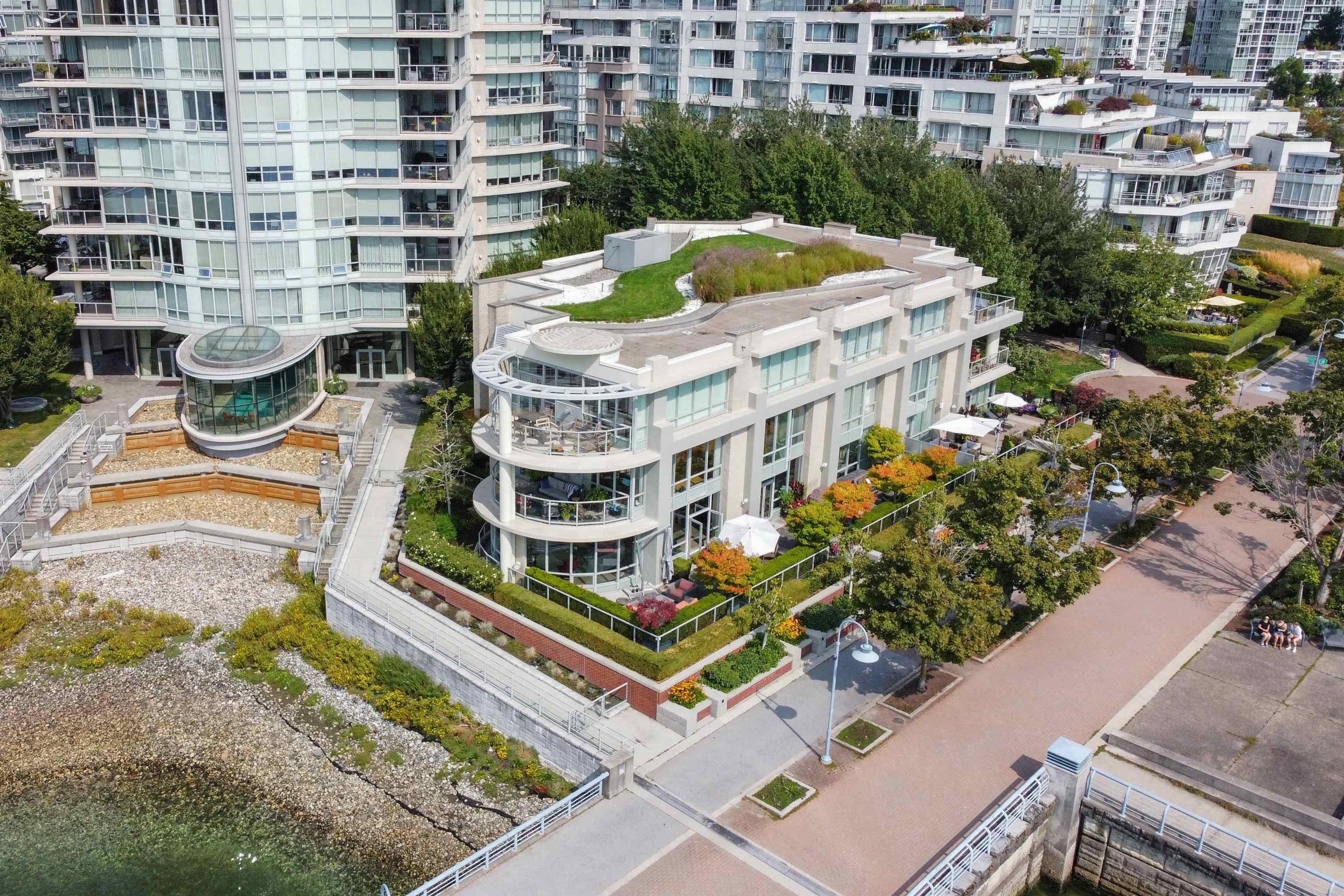 1328 Marinaside Crescent, Vancouver - Exteriors - Full Complex View, Drone/Aerial View - Photo 2