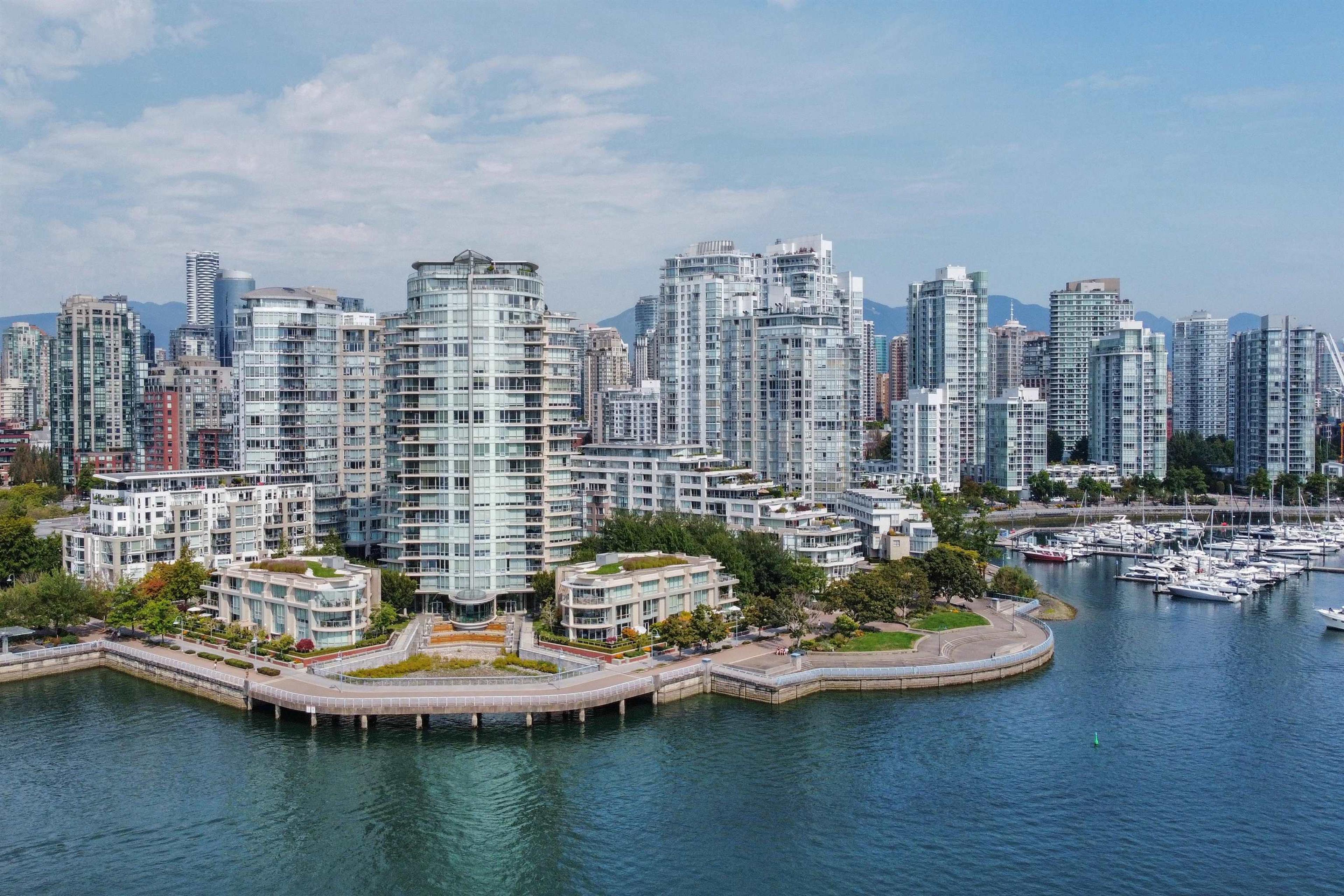 1328 Marinaside Crescent, Vancouver - Exteriors - Full Complex View, Drone/Aerial View - Photo 4