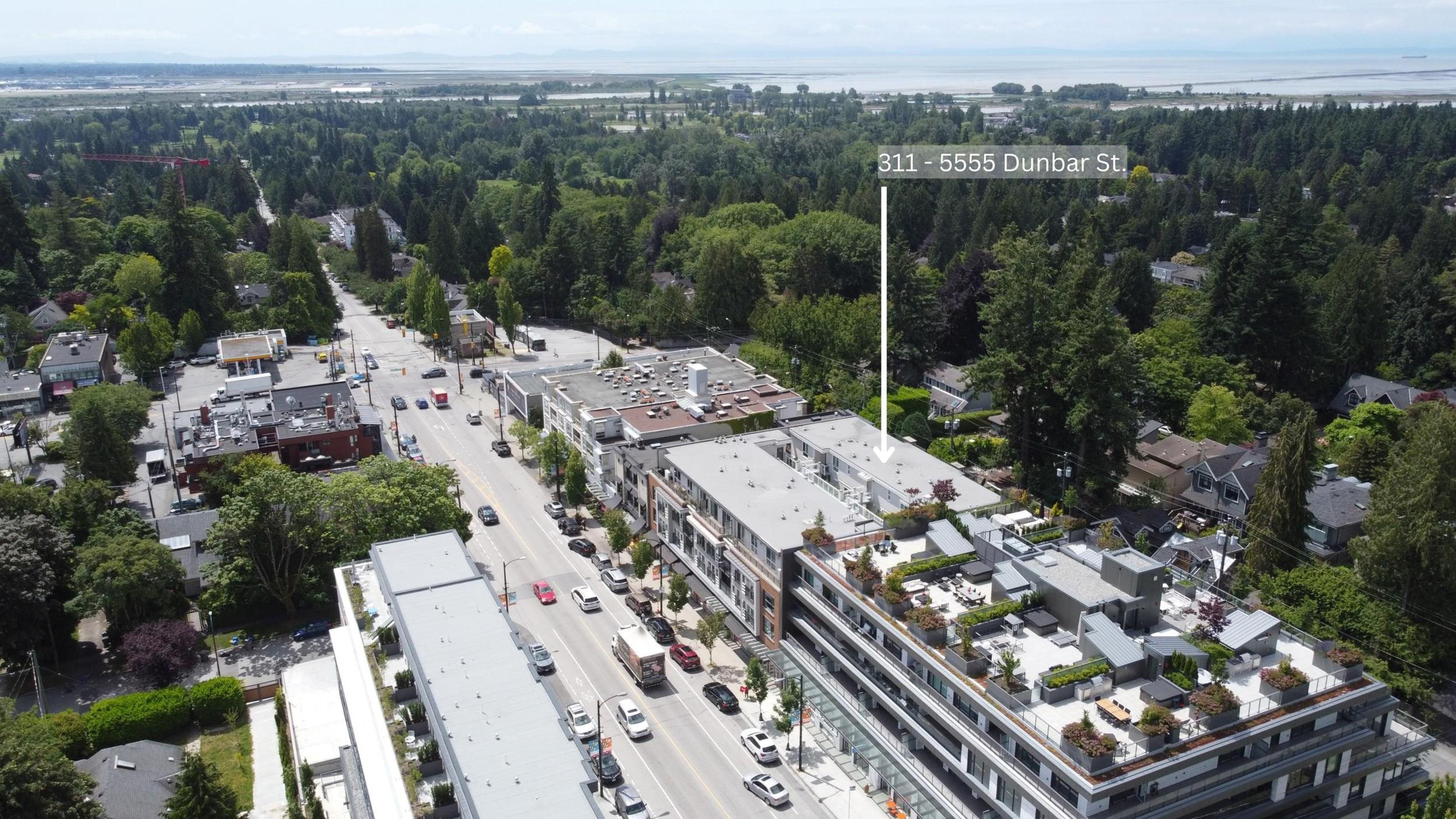 5555 Dunbar Street, Vancouver - Exteriors - Drone/Aerial View, Marked/Pin - Photo 3