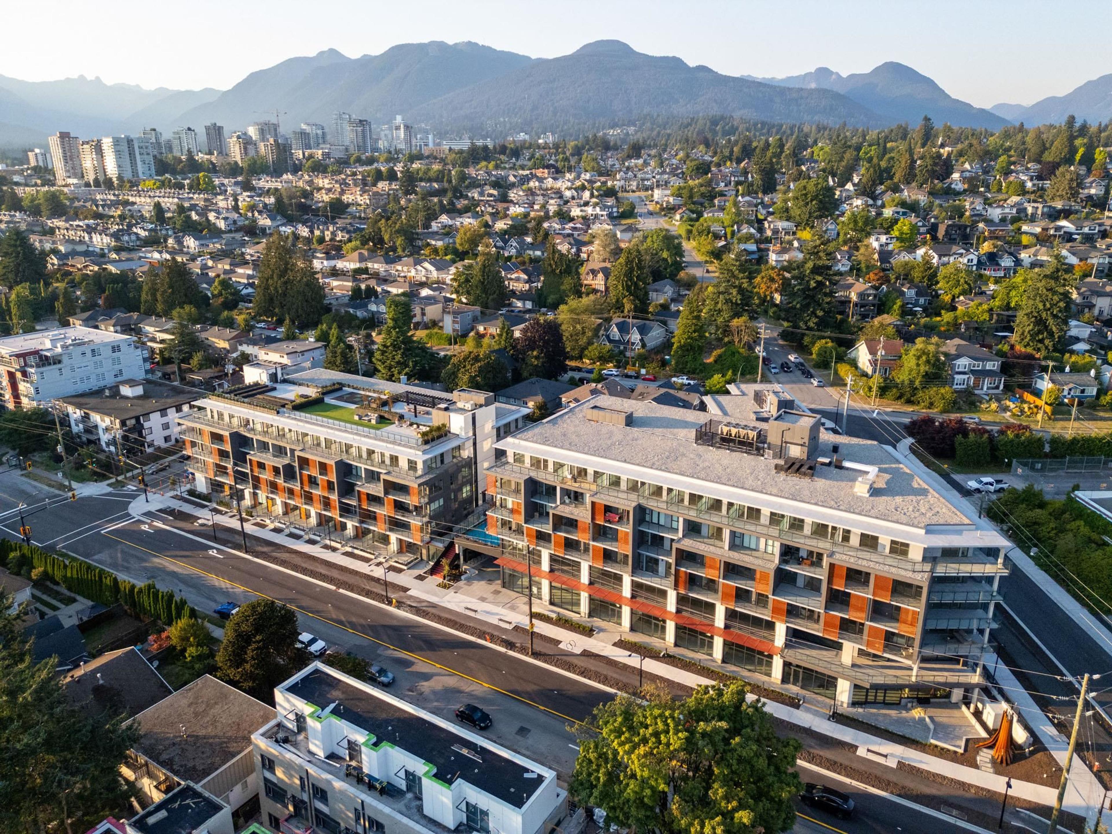 422 E 3rd Street, North Vancouver - Exteriors - Full Complex View, Drone/Aerial View - Photo 1