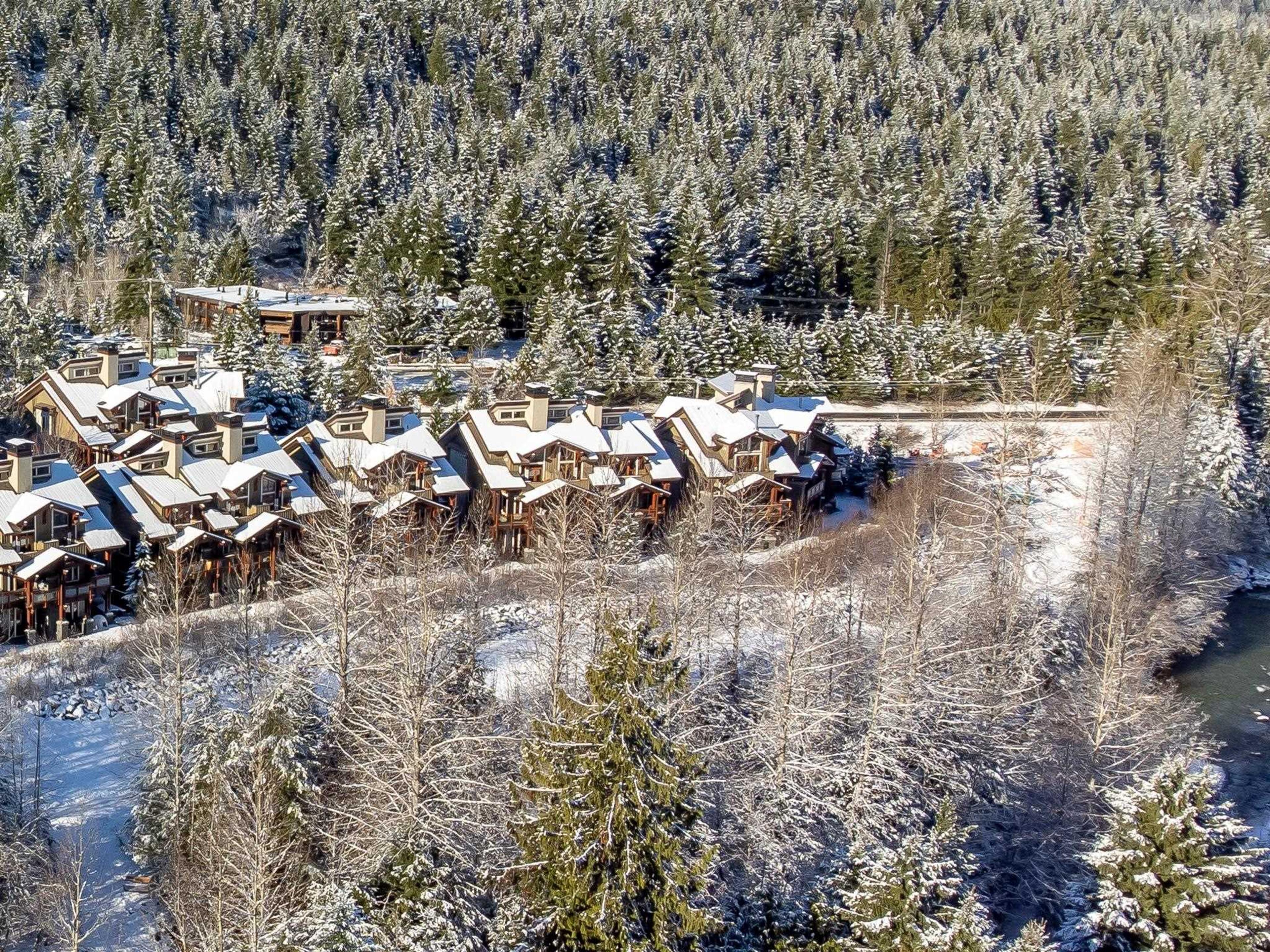 7124 Nancy Greene Drive, Whistler - Exteriors - Full Complex View, Drone/Aerial View - Photo 1