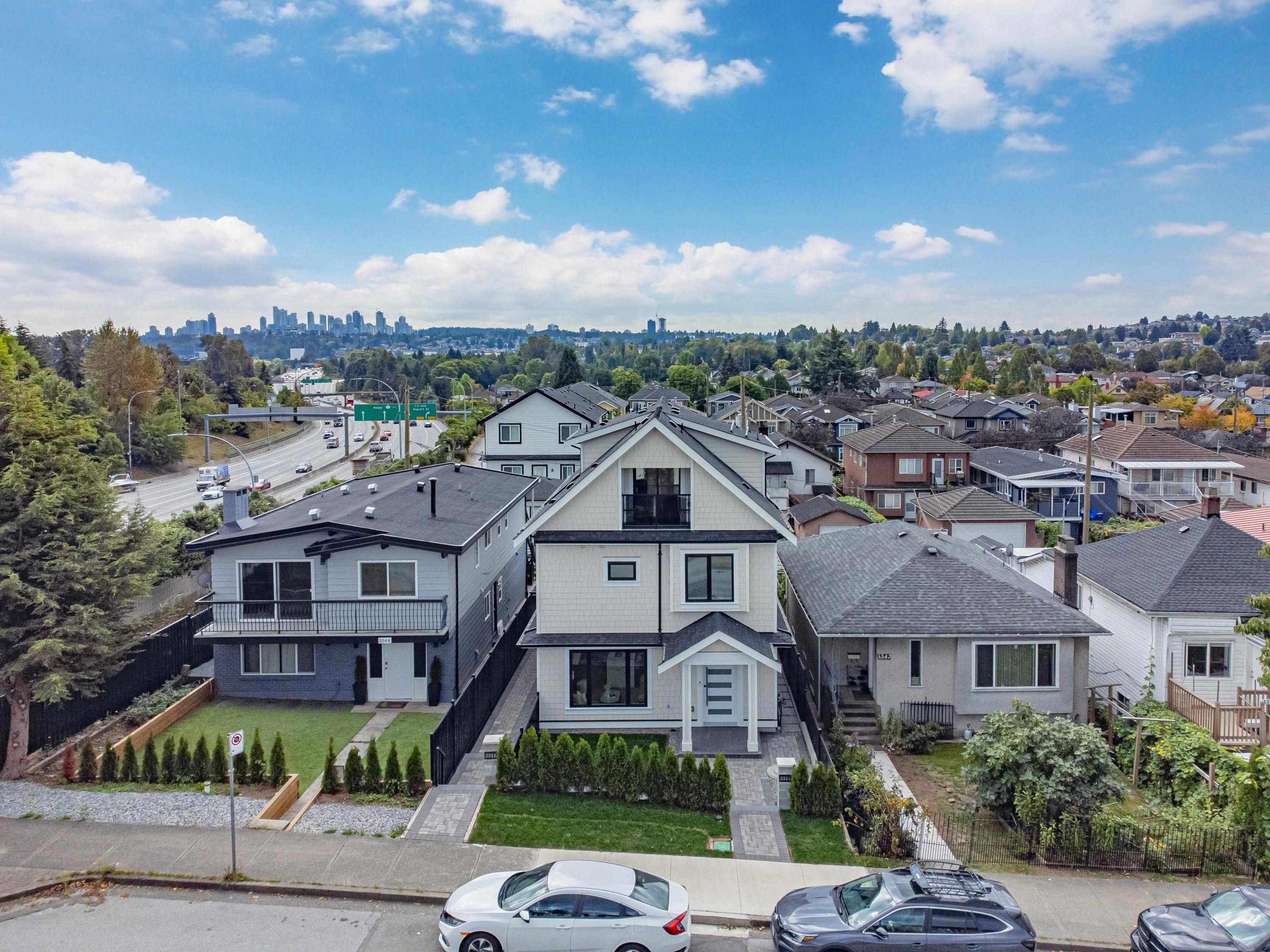 3344 Adanac Street, Vancouver - Exteriors - Full Complex View, Drone/Aerial View - Photo 2