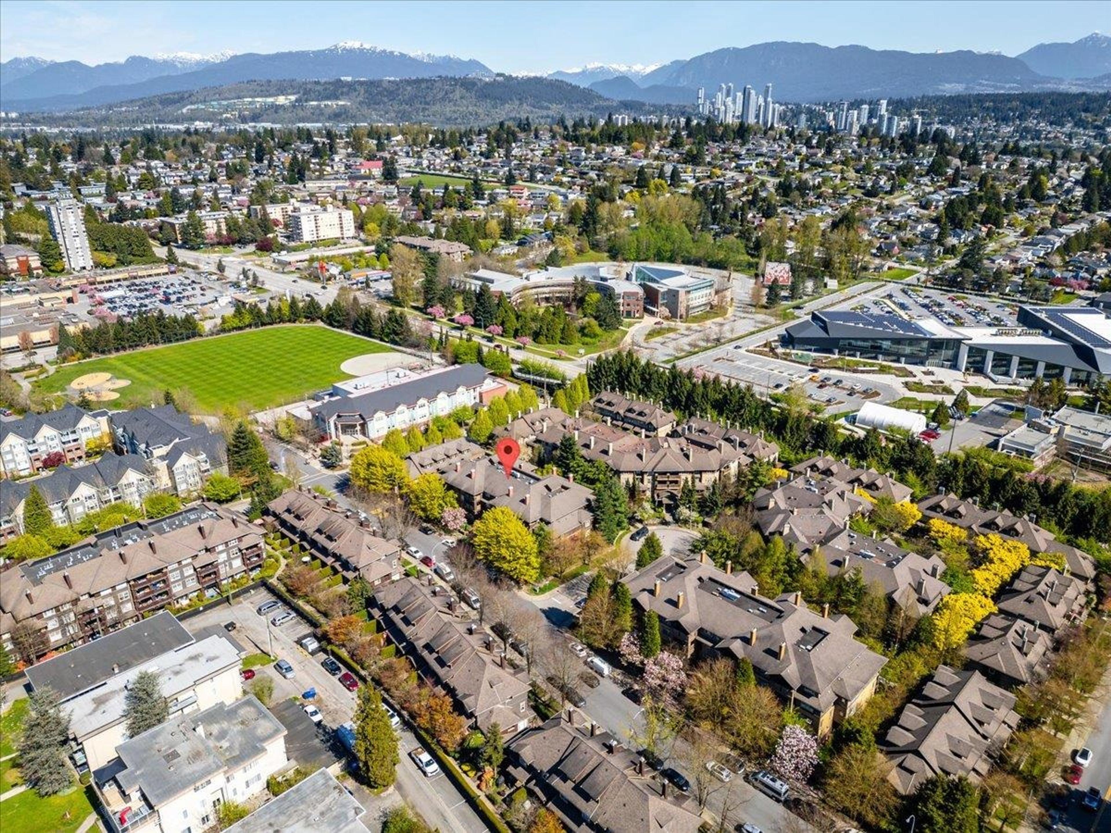 675 Park Crescent, New Westminster - Exteriors - Full Complex View, Drone/Aerial View, Marked/Pin - Photo 5