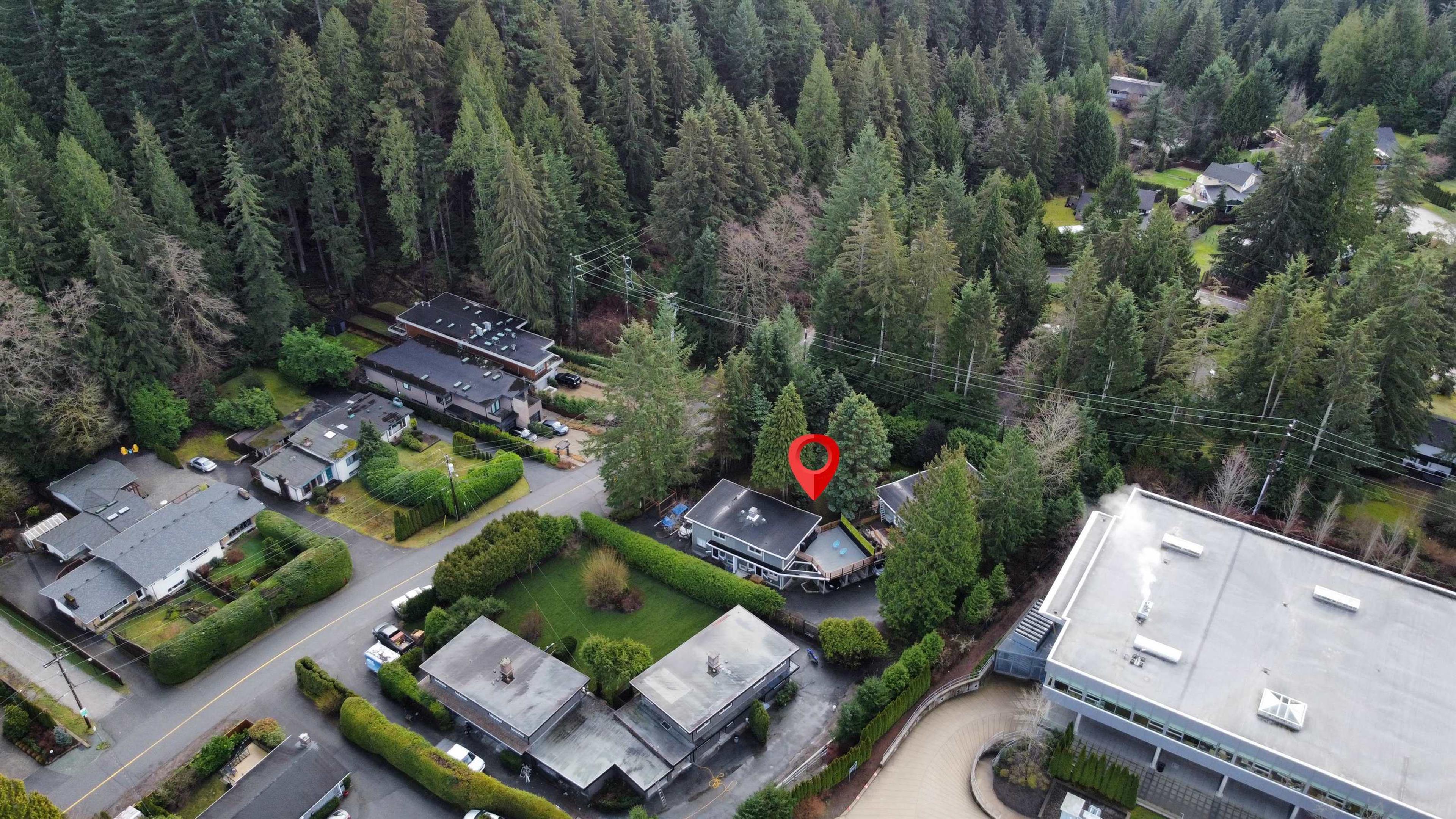 8 Glenmore Drive, West Vancouver - Exteriors - Full Complex View, Drone/Aerial View, Marked/Pin - Photo 3