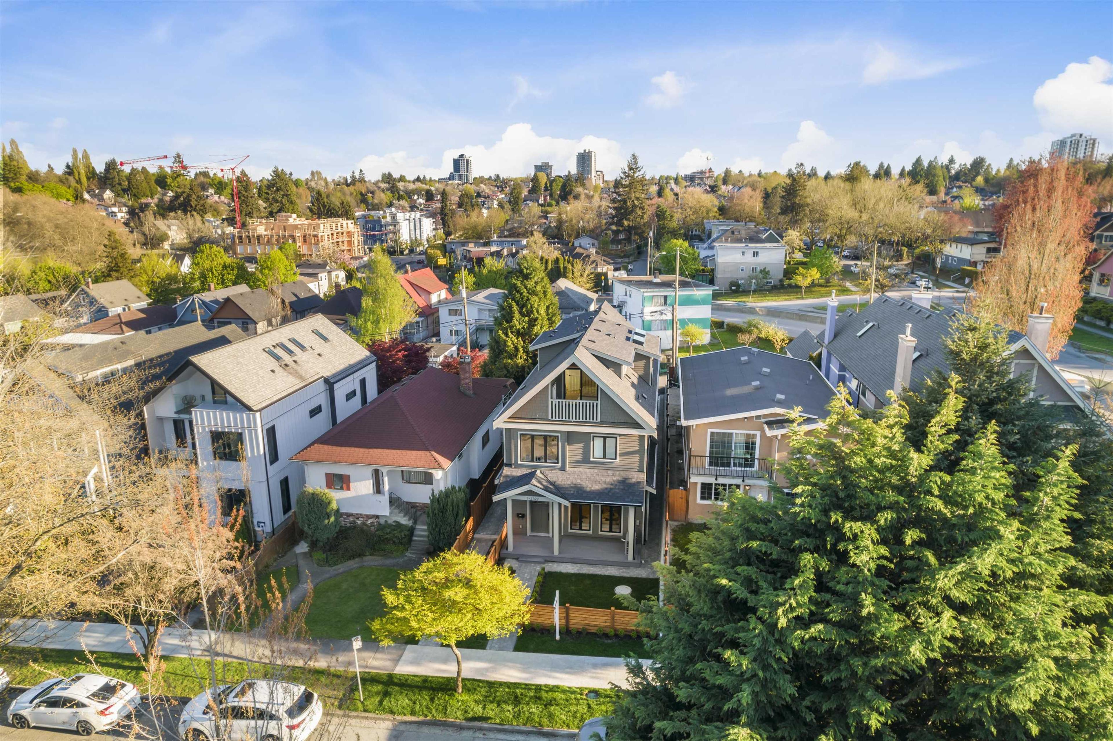 1322 E 13th Avenue, Vancouver - Exteriors - Drone/Aerial View - Photo 1