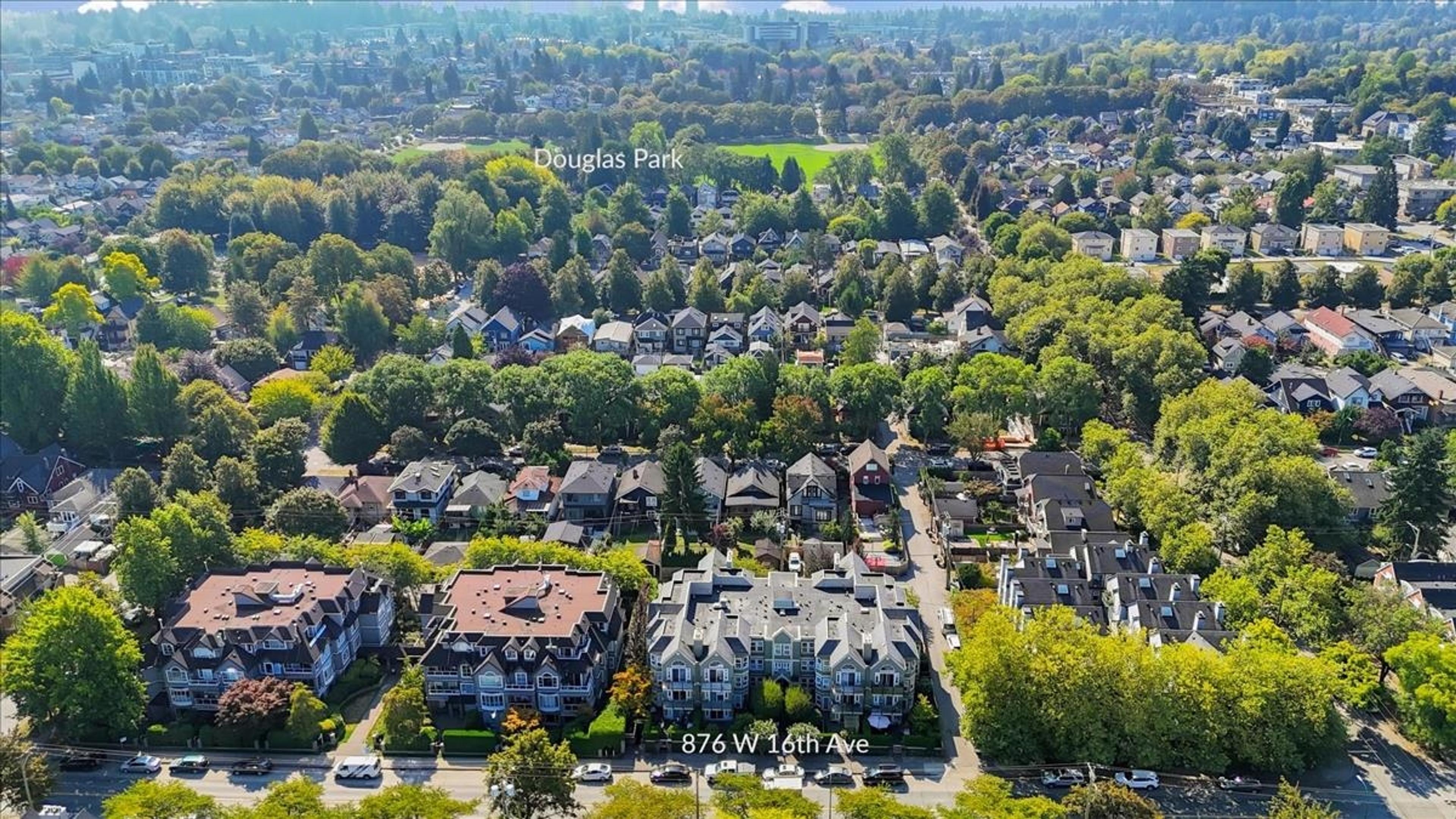 876 W 16th Avenue, Vancouver - Exteriors - Full Complex View, Drone/Aerial View - Photo 3