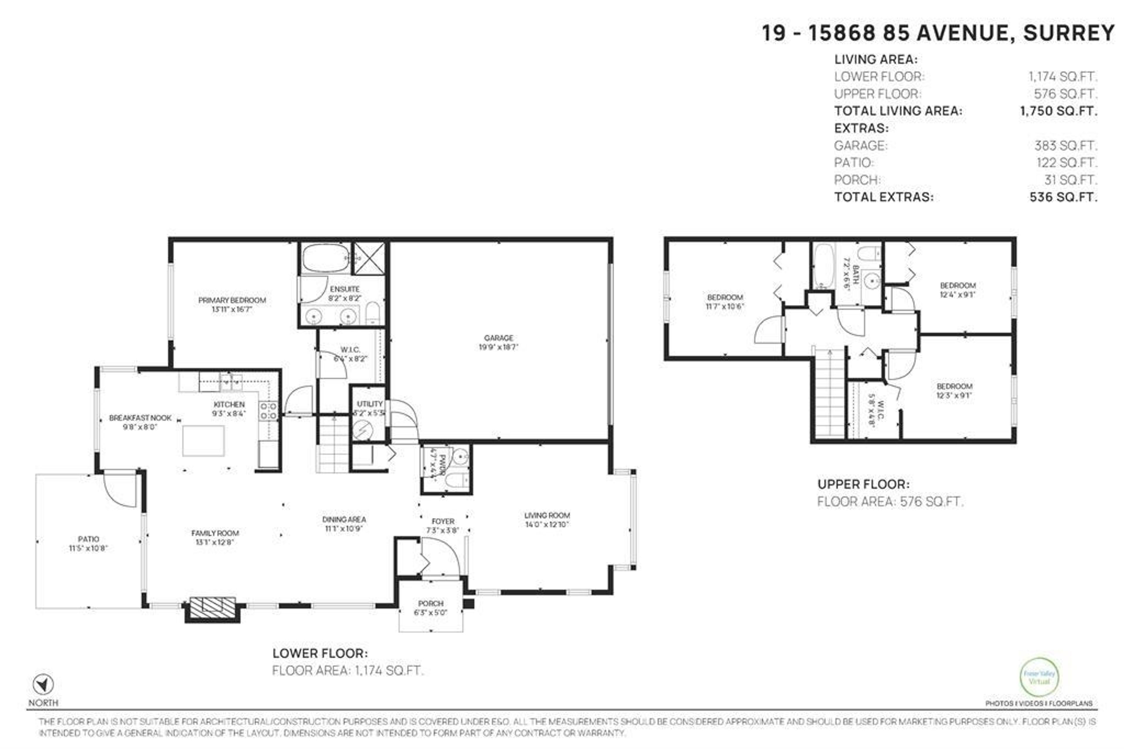 15868 85 Avenue, Surrey - Exteriors - Full Complex View, Drone/Aerial View, Marked/Pin - Photo 4