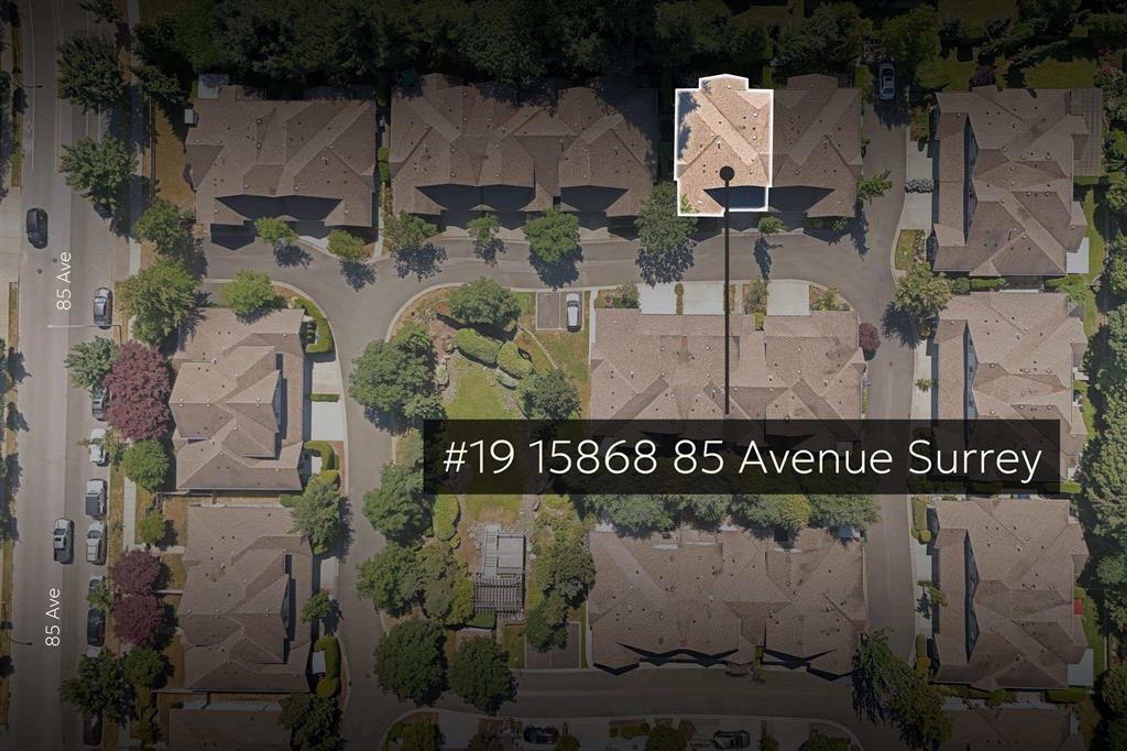 15868 85 Avenue, Surrey - Exteriors - Full Complex View, Drone/Aerial View, Marked/Pin - Photo 7