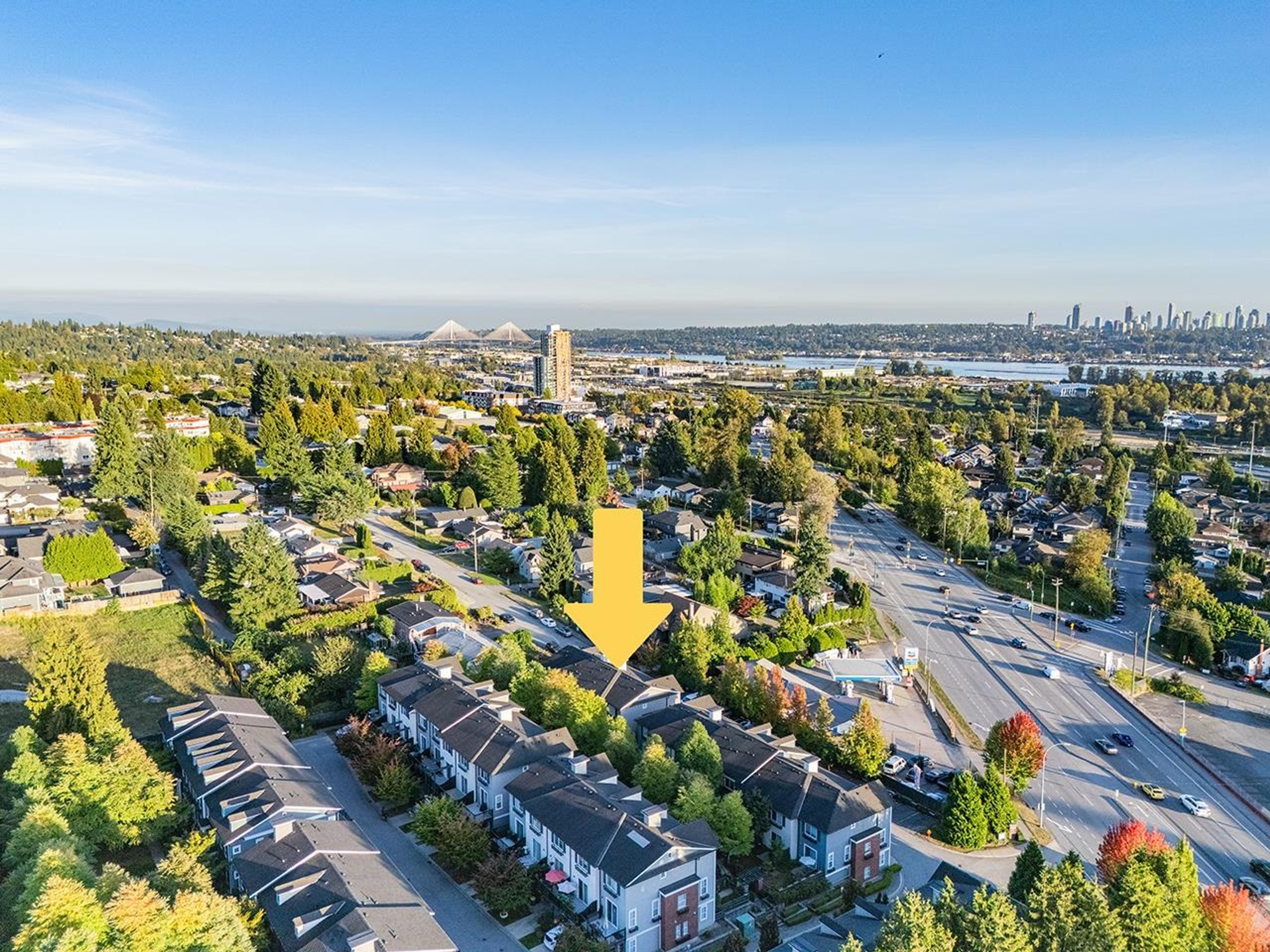 688 Edgar Avenue, Coquitlam - Exteriors - Full Complex View, Drone/Aerial View, Marked/Pin - Photo 6