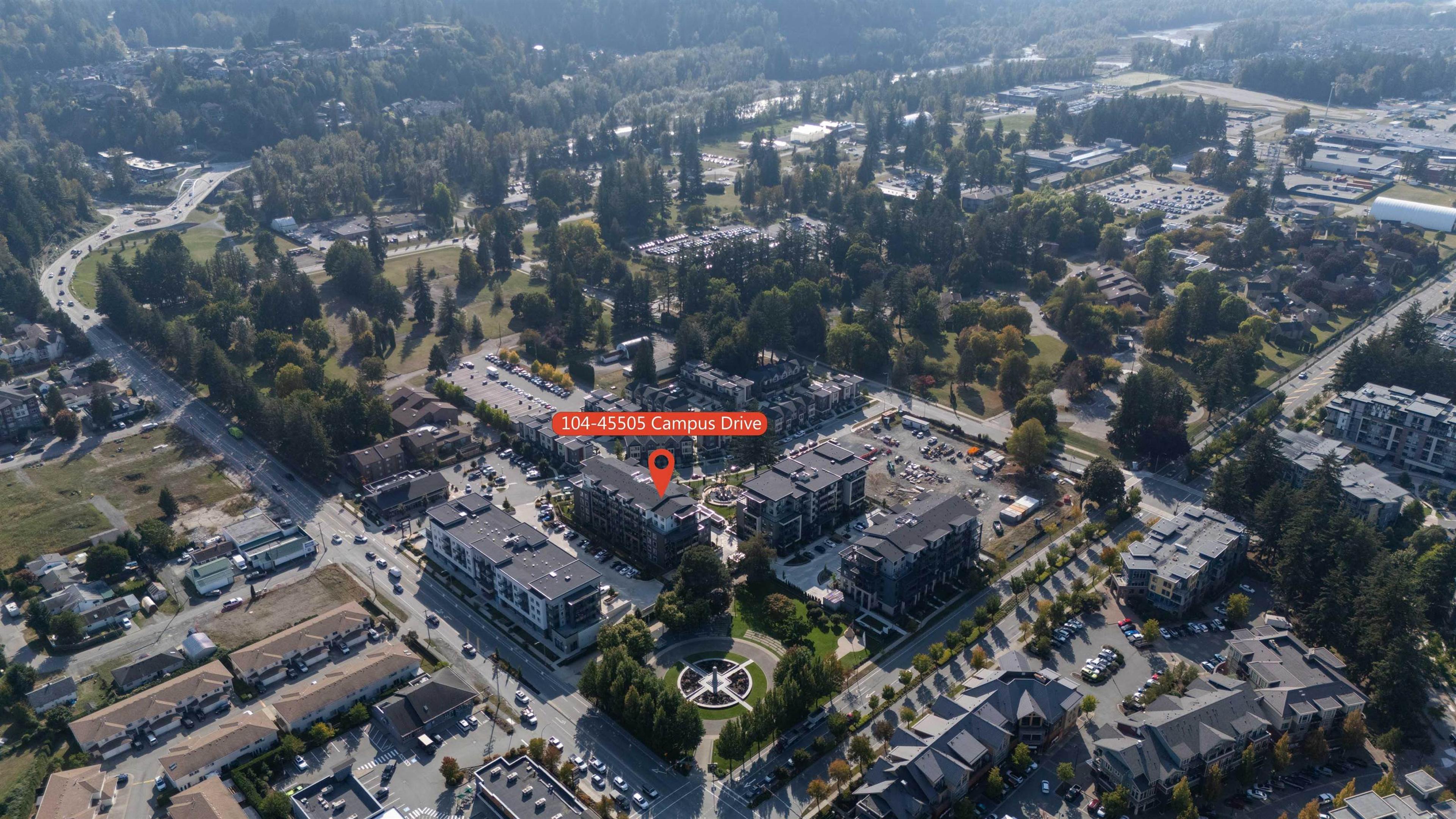 45505 Campus Drive, Chilliwack - Exteriors - Full Complex View, Drone/Aerial View, Marked/Pin - Photo 4