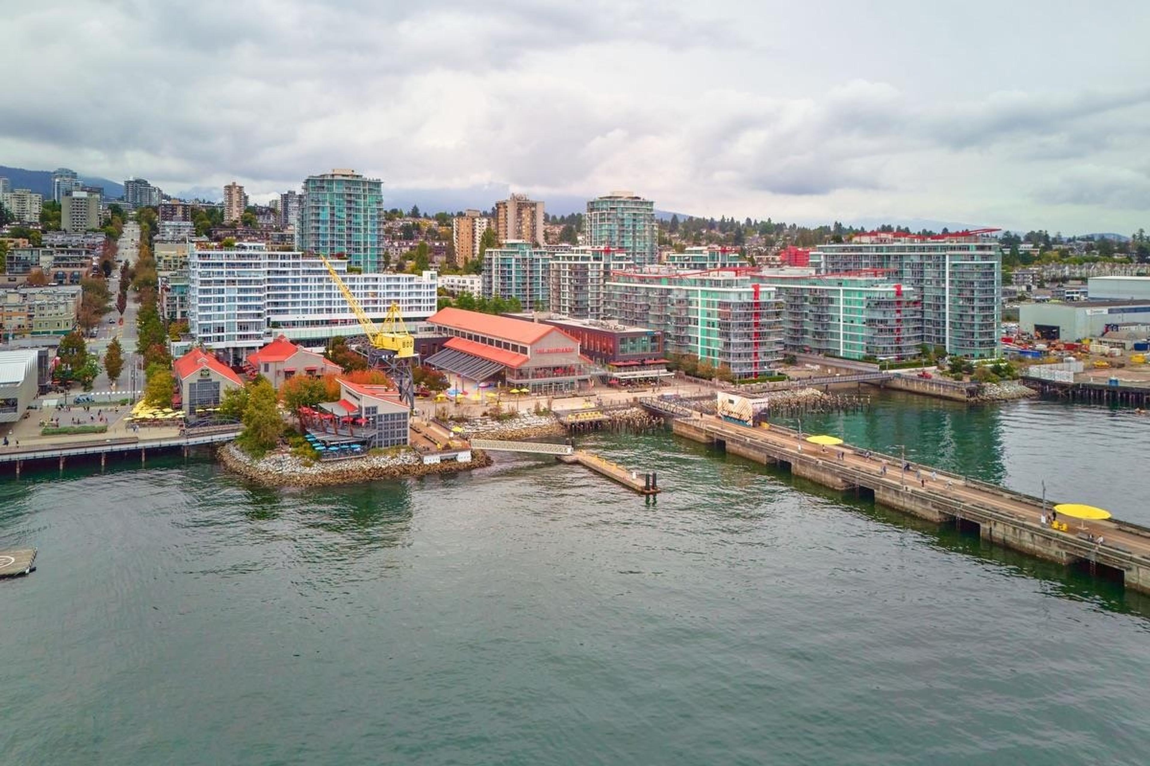 199 Victory Ship Way, North Vancouver - Exteriors - Full Complex View, Drone/Aerial View - Photo 3
