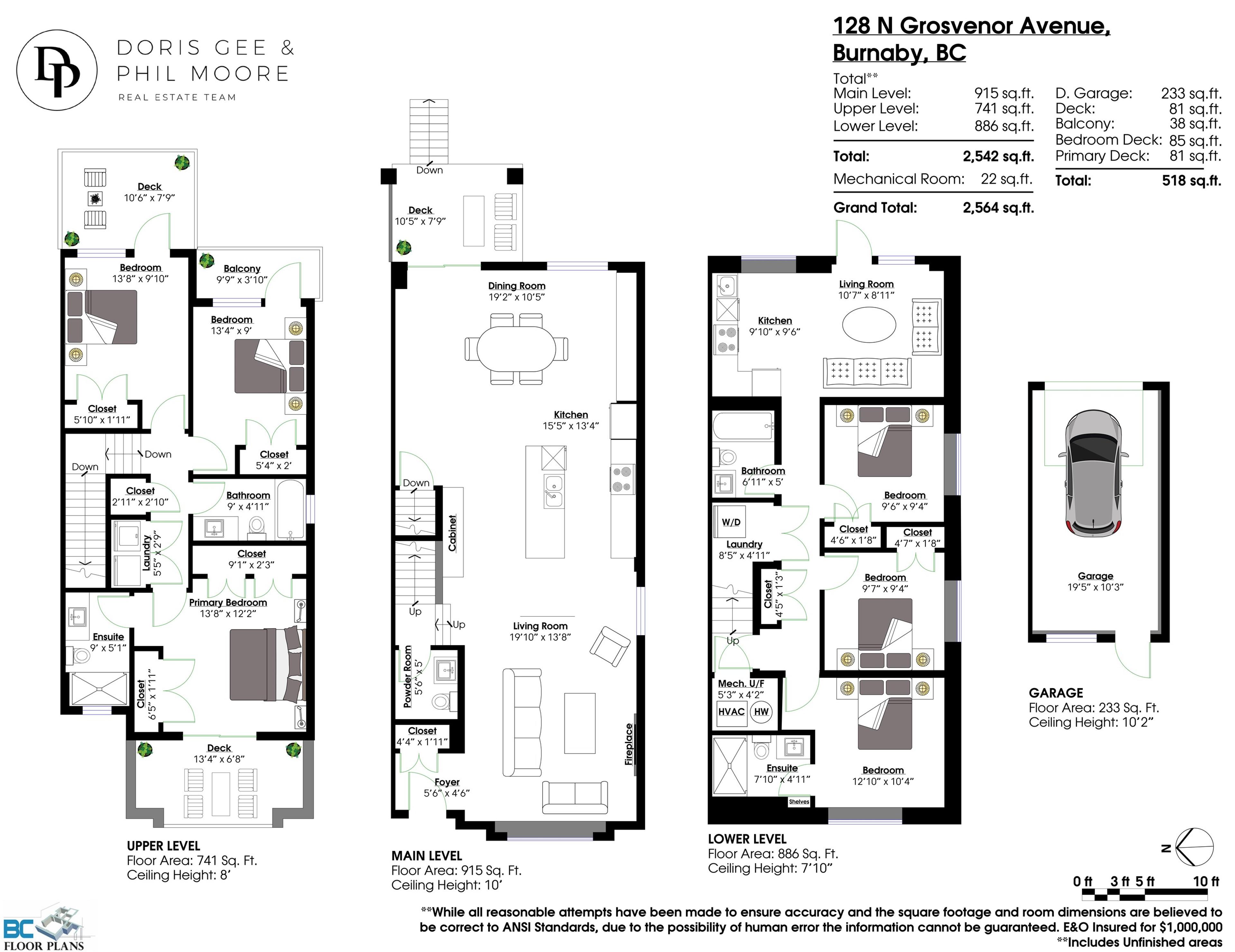 128 N Grosvenor Avenue, Burnaby - Exteriors - Full Complex View - Photo 2