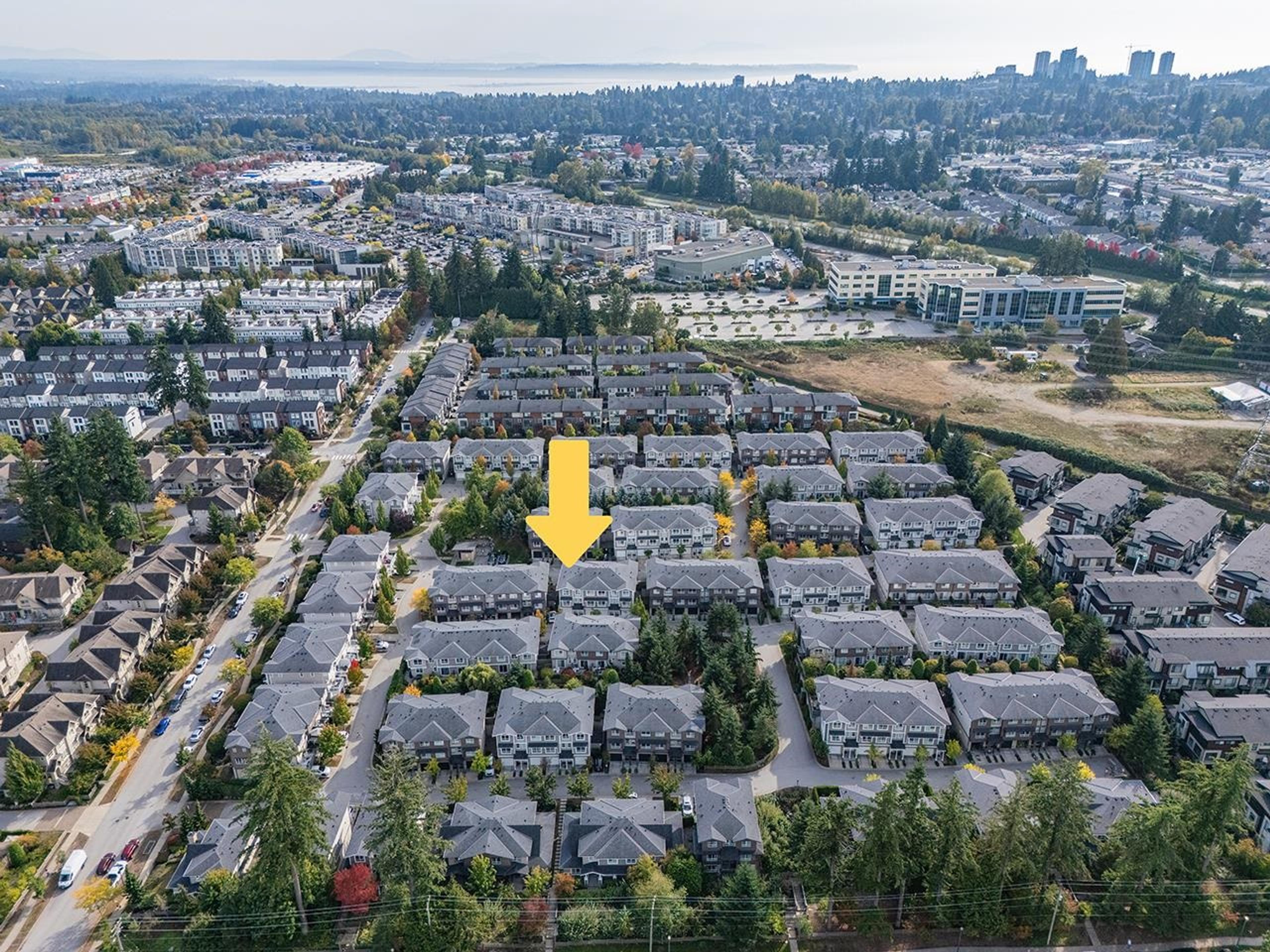 2729 158 Street, Surrey - Exteriors - Drone/Aerial View, Marked/Pin, Full Complex View - Photo 5