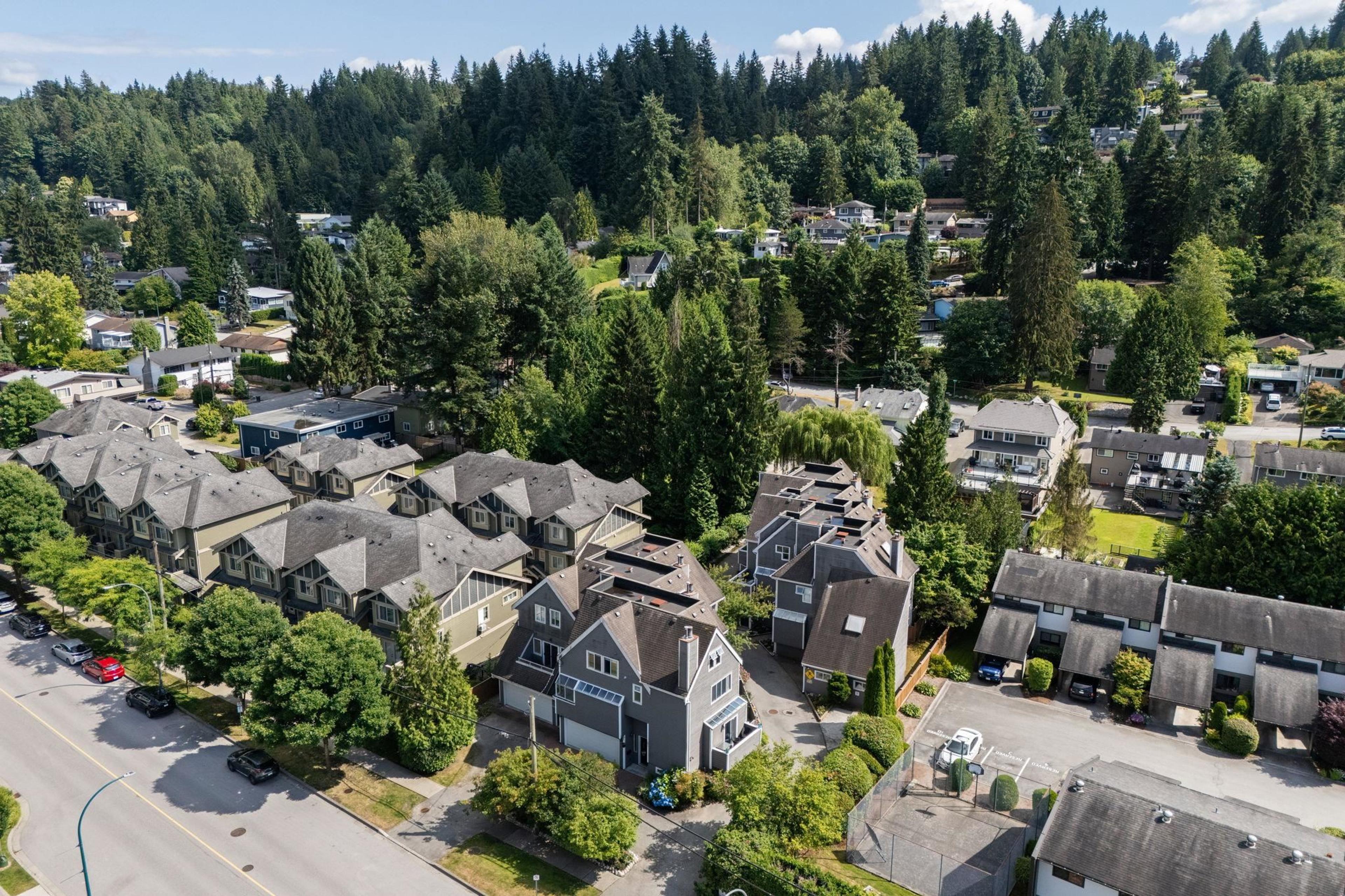 3347 Dewdney Trunk Road, Port Moody - Exteriors - Drone/Aerial View, Marked/Pin, Full Complex View - Photo 2