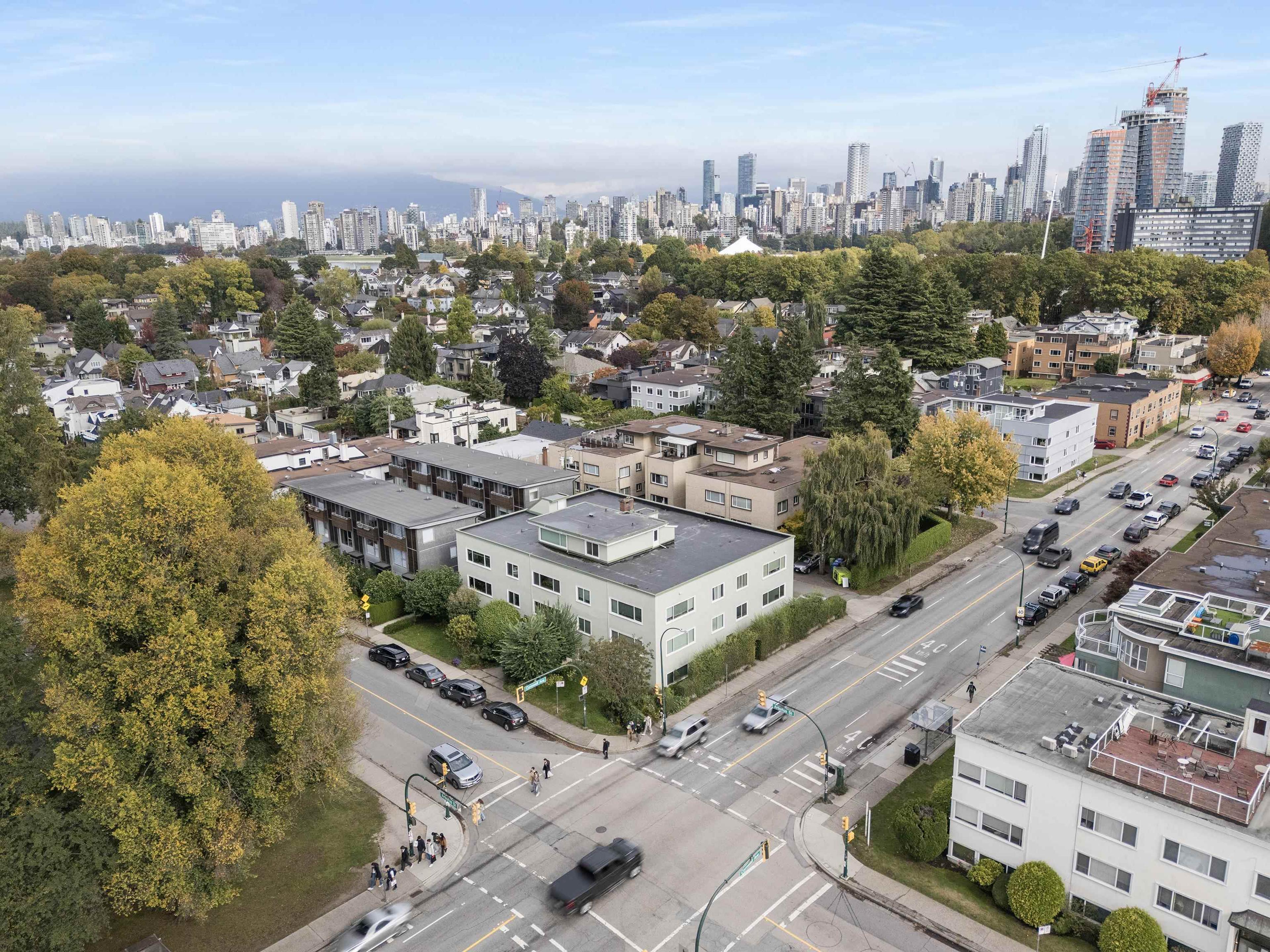1480 Arbutus Street, Vancouver - Exteriors - Drone/Aerial View, Marked/Pin - Photo 2