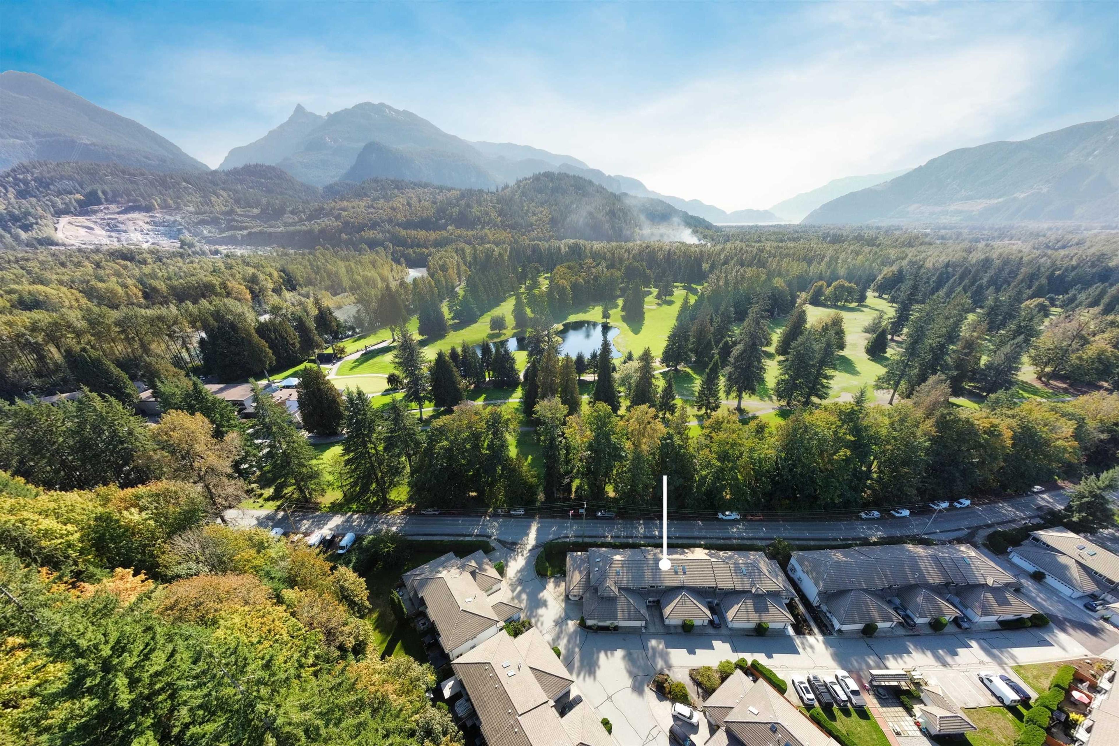 2401 Mamquam Road, Squamish - Exteriors - Full Complex View, Drone/Aerial View, Marked/Pin - Photo 1