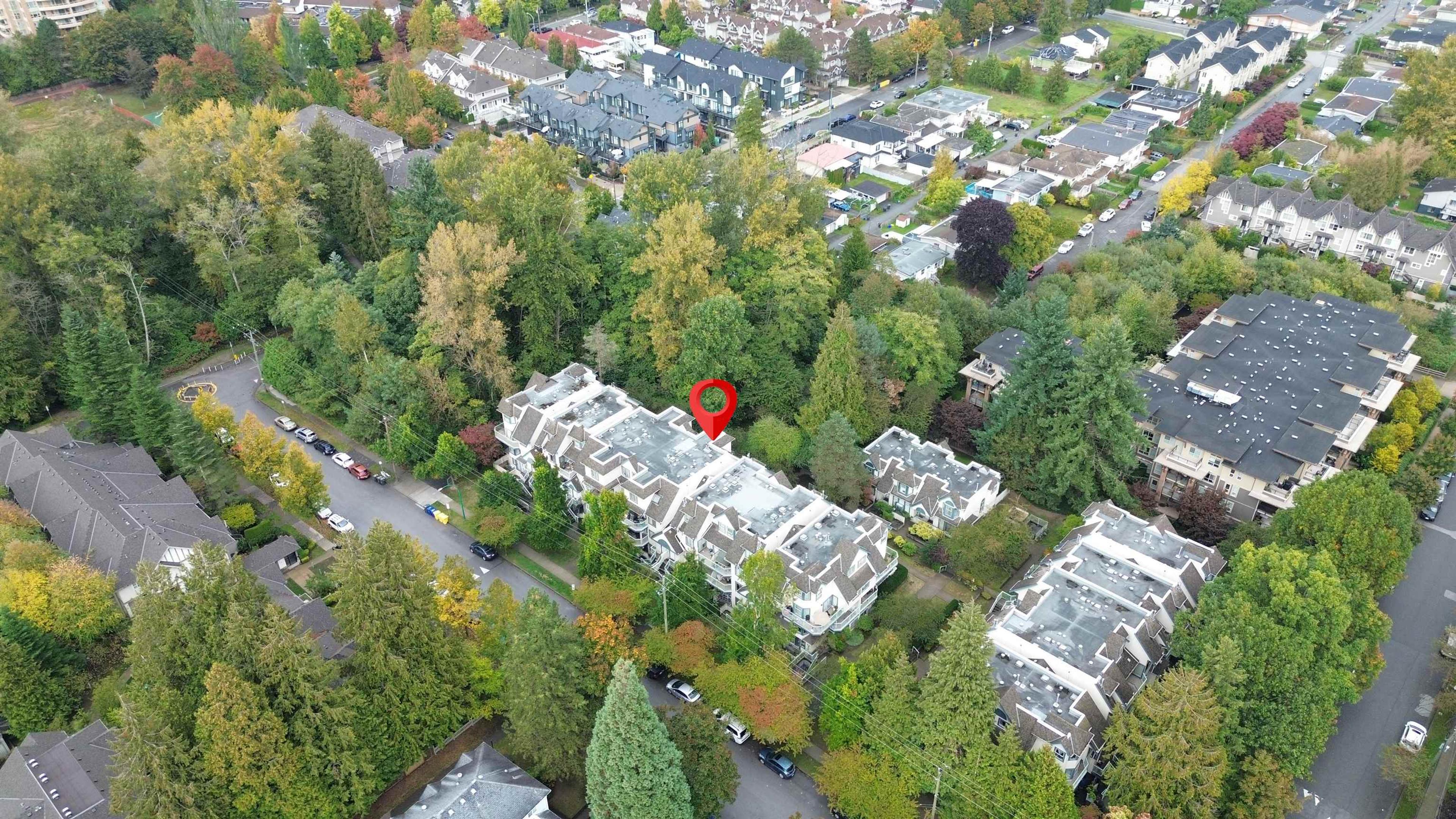 7520 18th Street, Burnaby - Exteriors - Full Complex View, Drone/Aerial View, Marked/Pin - Photo 1