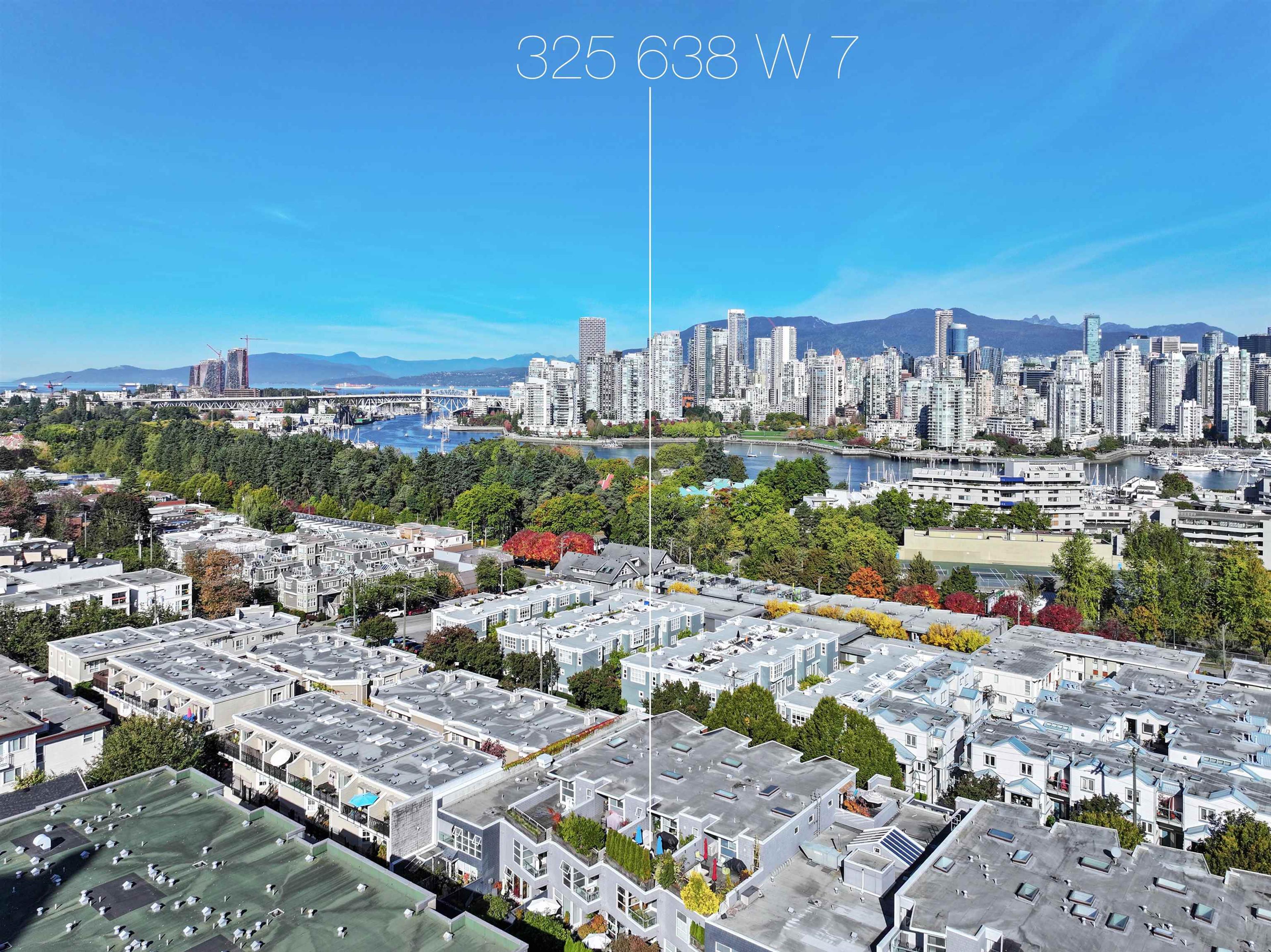 638 W 7th Avenue, Vancouver - Exteriors - Full Complex View, Drone/Aerial View, Marked/Pin - Photo 1