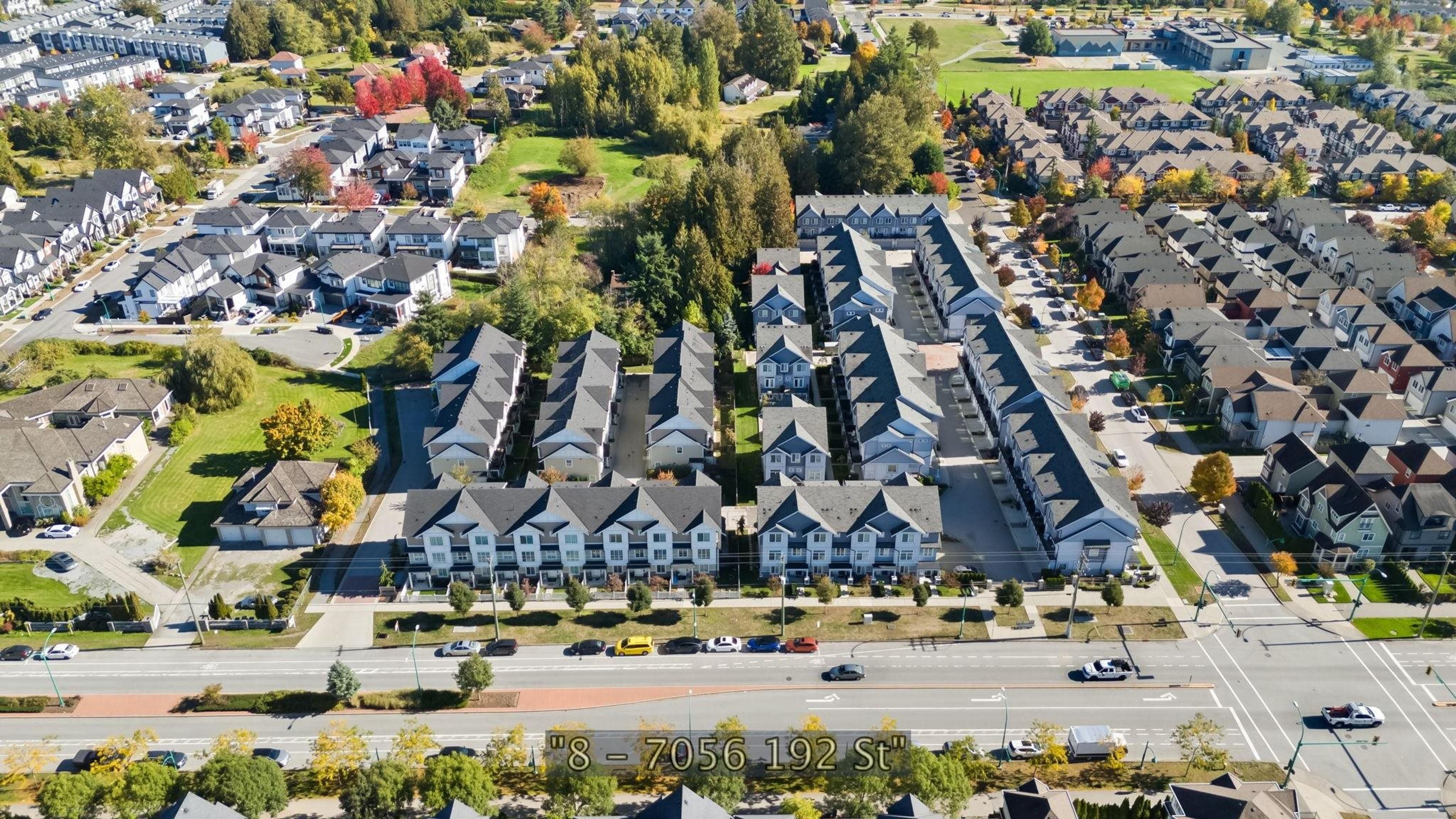 7056 192 Street, Surrey - Exteriors - Full Complex View, Drone/Aerial View - Photo 8