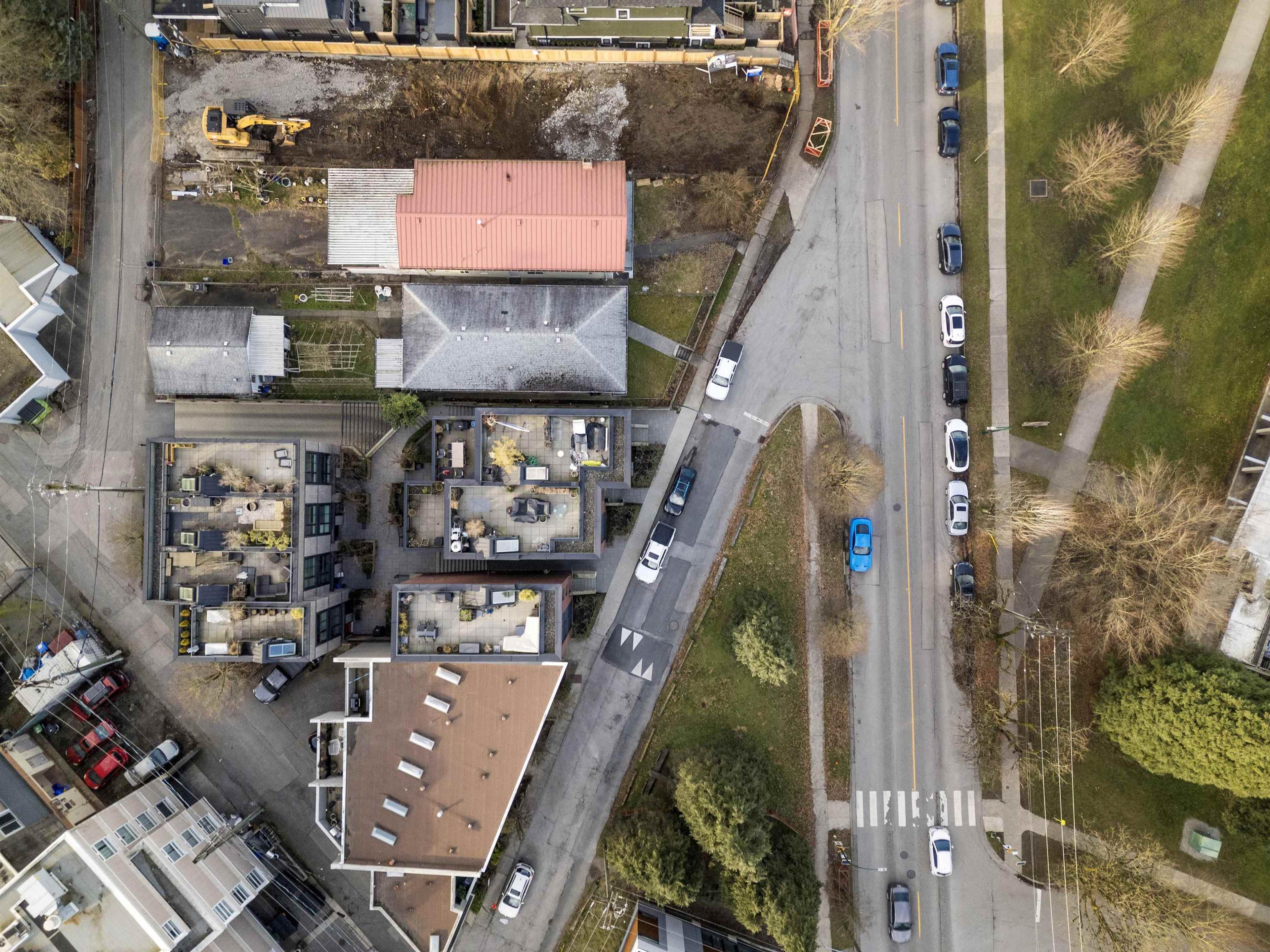3429 Porter Street, Vancouver - Exteriors - Full Complex View, Drone/Aerial View - Photo 3