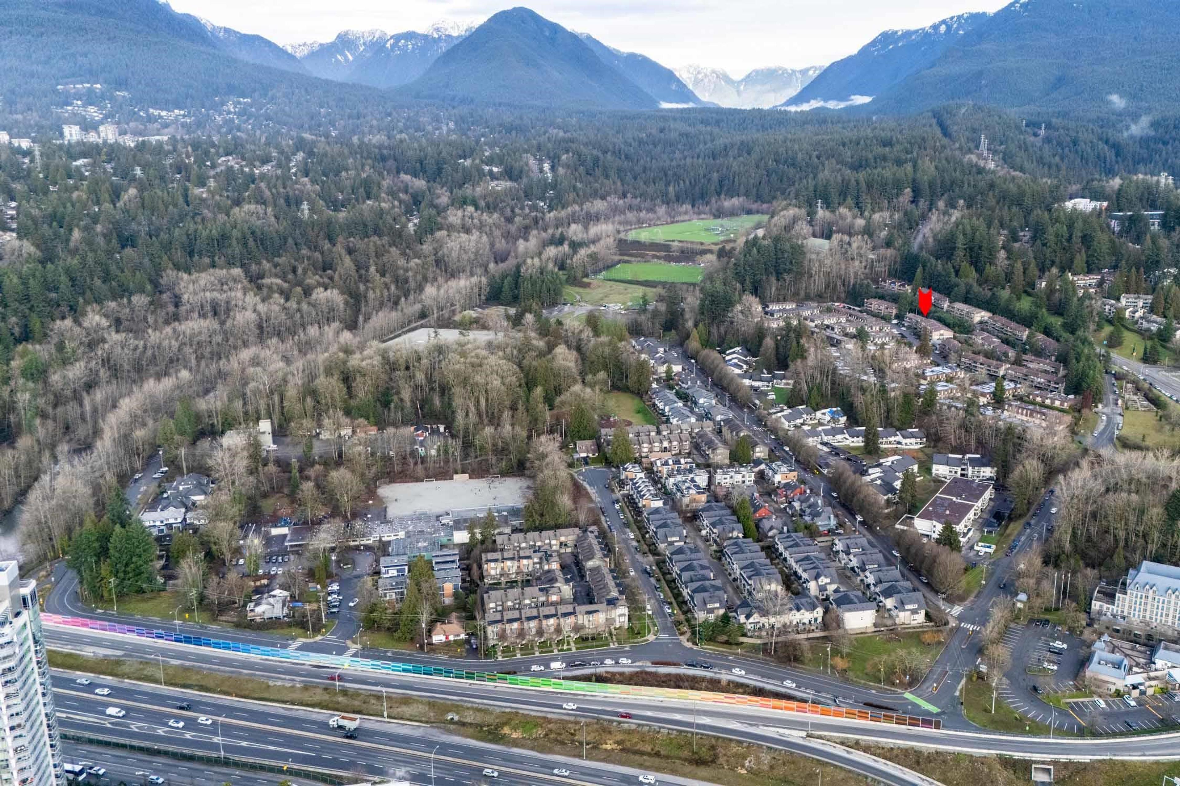 1039 Old Lillooet Road, North Vancouver - Exteriors - Full Complex View, Drone/Aerial View, Marked/Pin - Photo 3