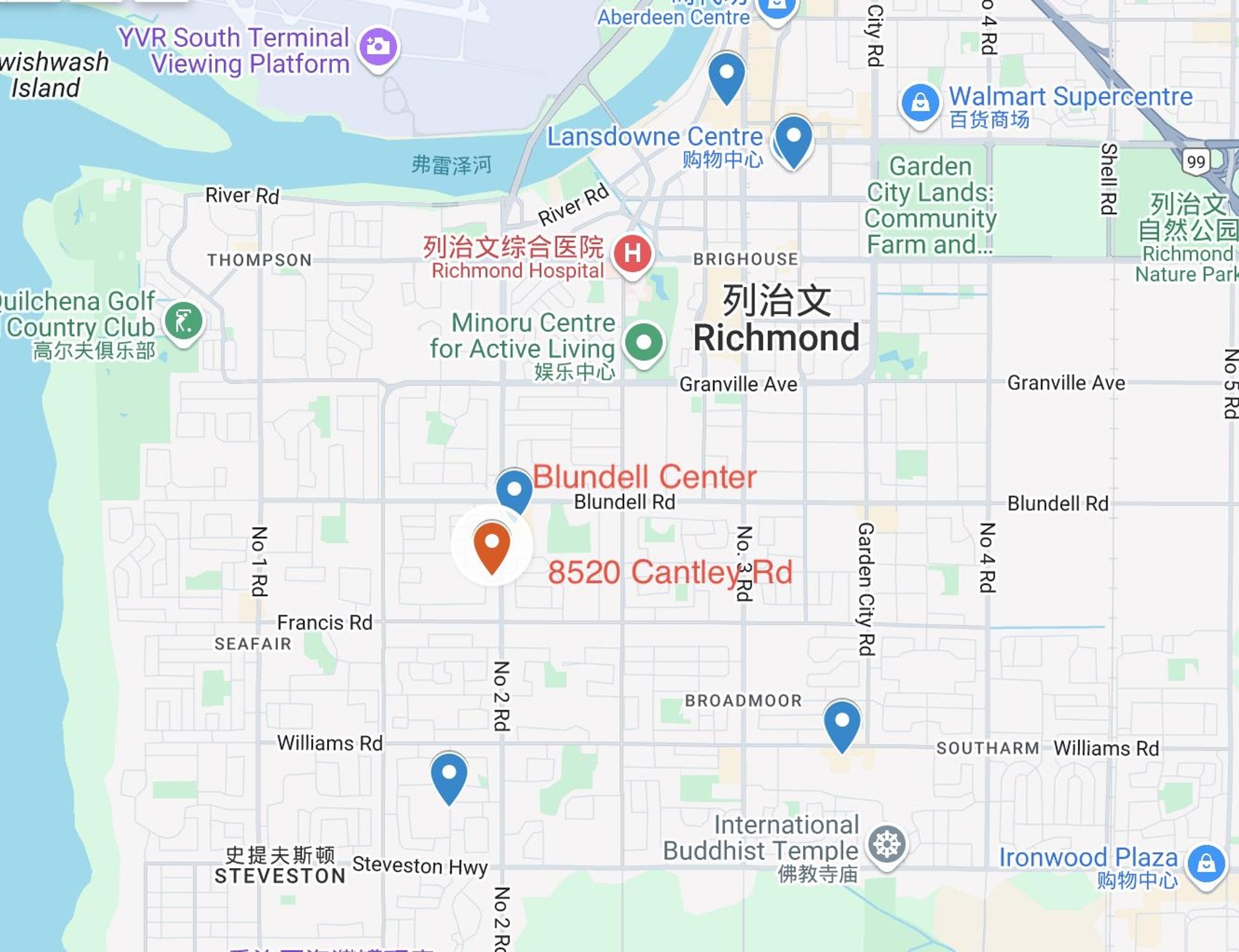 Property at 8520 CANTLEY ROAD, Richmond, BC