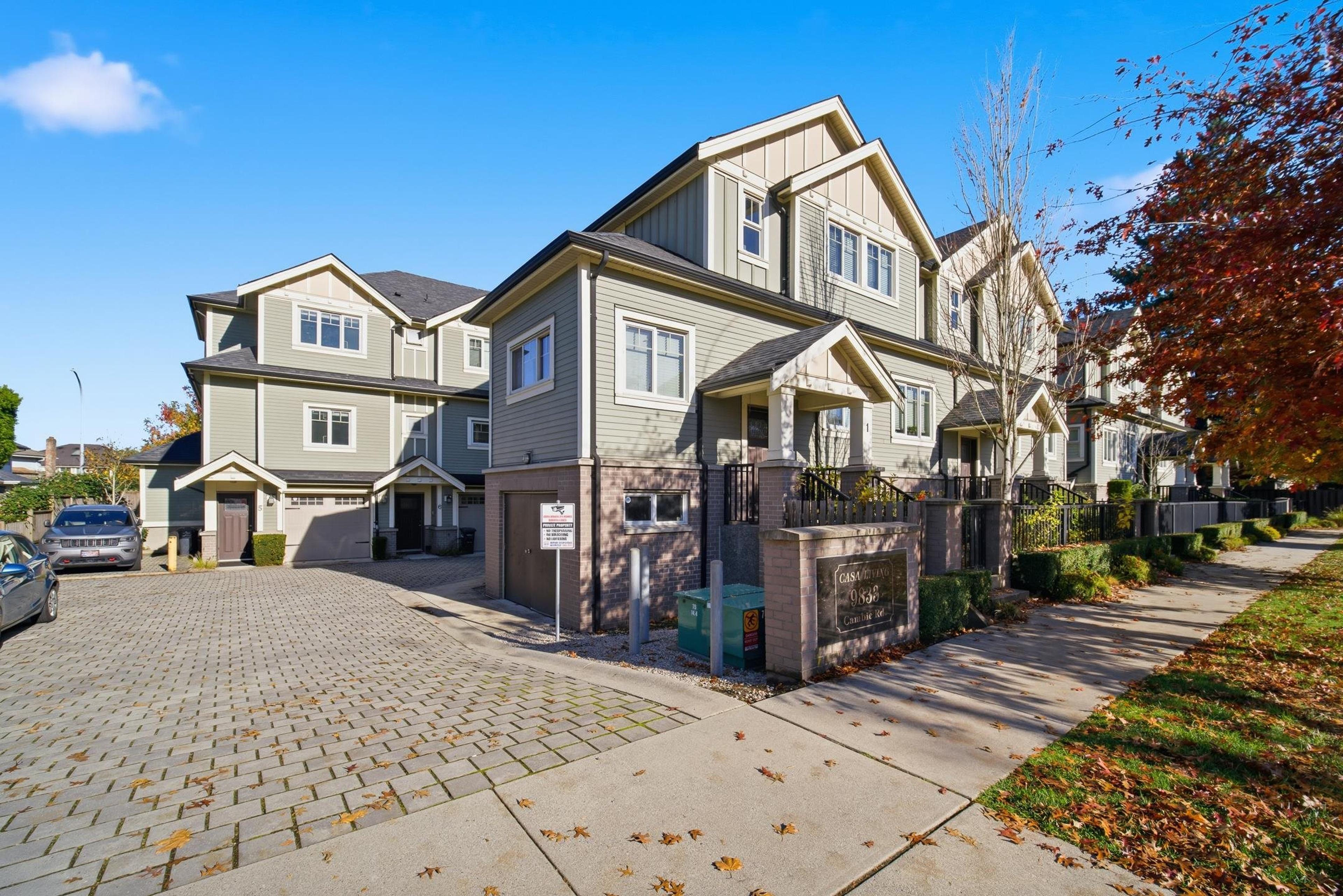 9833 Cambie Road, Richmond - Exteriors - Full Complex View - Photo 2