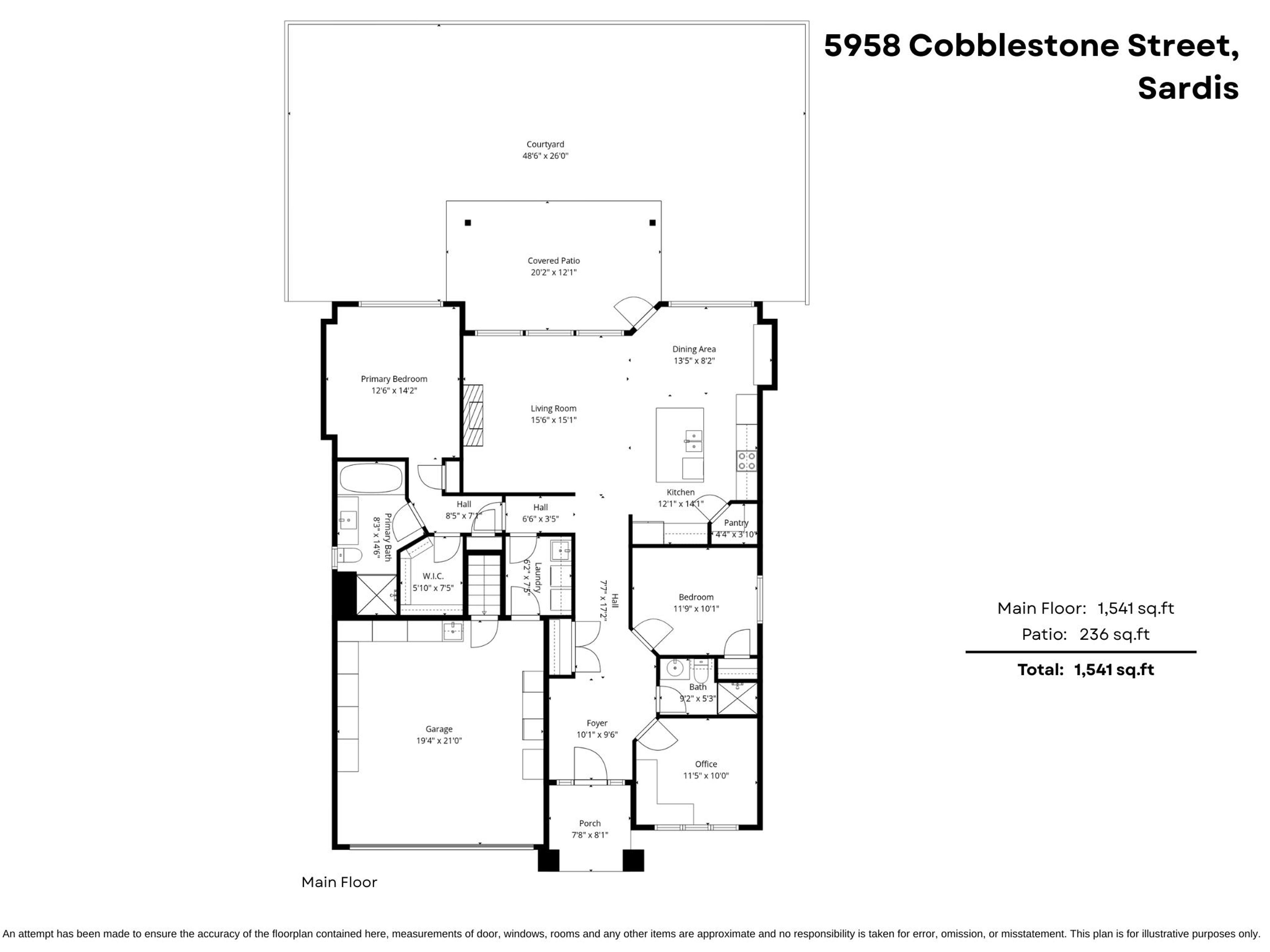 5958 COBBLESTONE STREET - Main Image