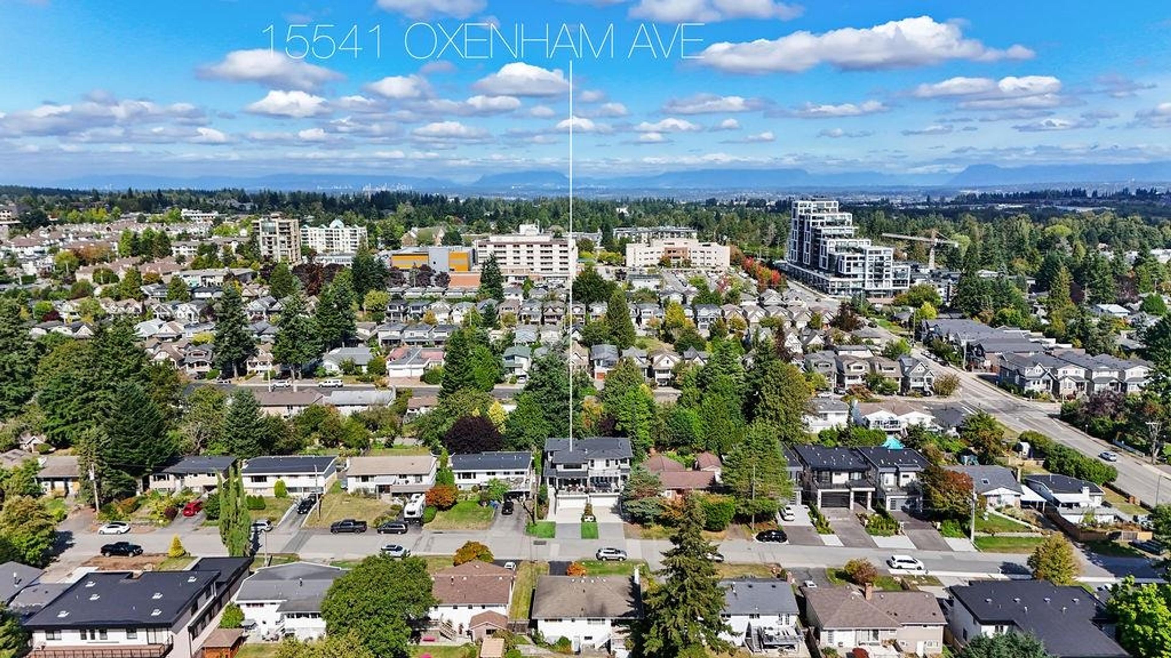 15541 Oxenham Avenue, White Rock - Exteriors - Drone/Aerial View, Marked/Pin - Photo 5