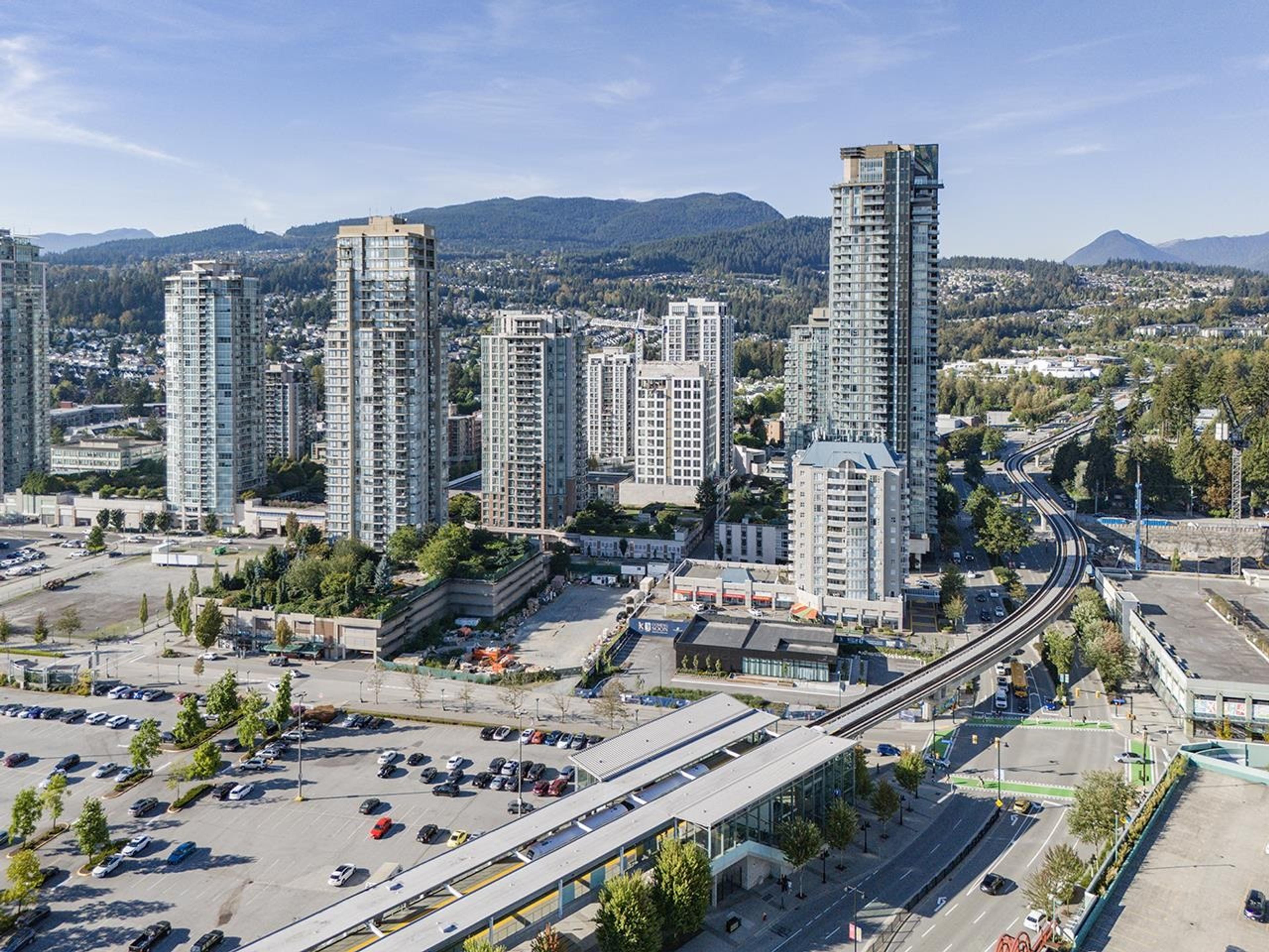 1155 The High Street, Coquitlam - Exteriors - Full Complex View, Drone/Aerial View - Photo 1