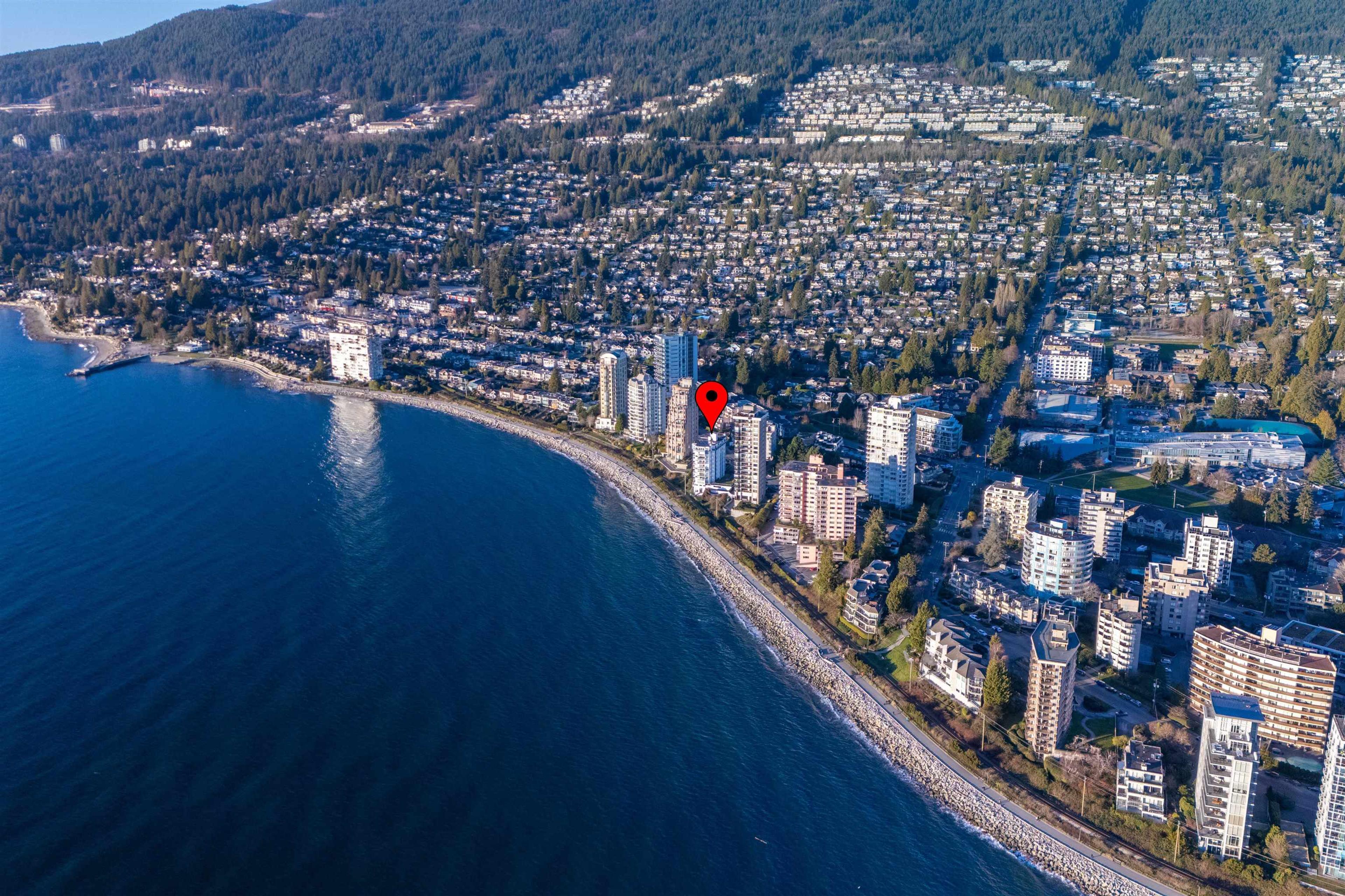 2246 Bellevue Avenue, West Vancouver - Exteriors - Full Complex View, Drone/Aerial View, Marked/Pin - Photo 5