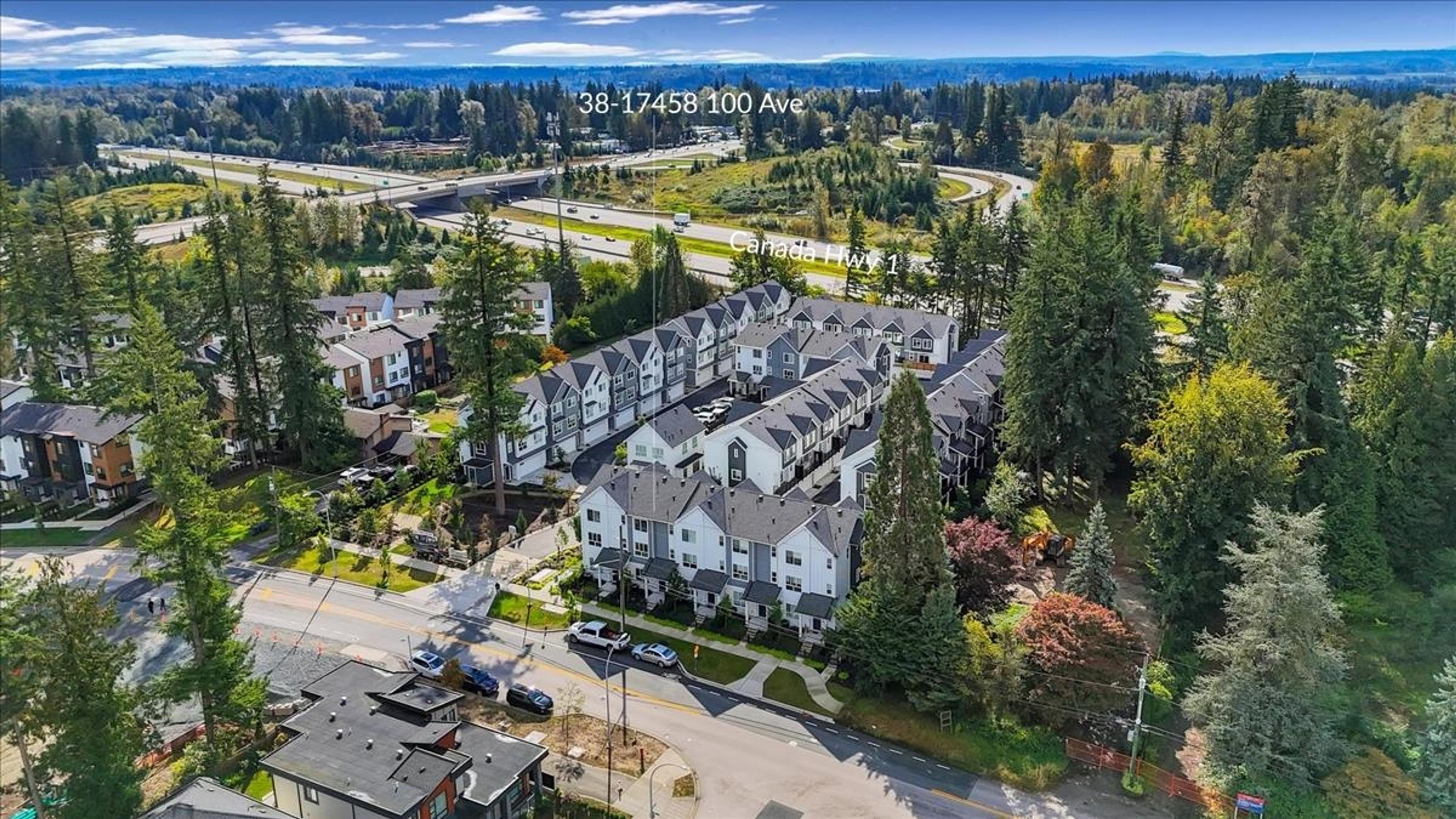 17458 100 Avenue, Surrey - Exteriors - Full Complex View, Drone/Aerial View, Marked/Pin - Photo 4