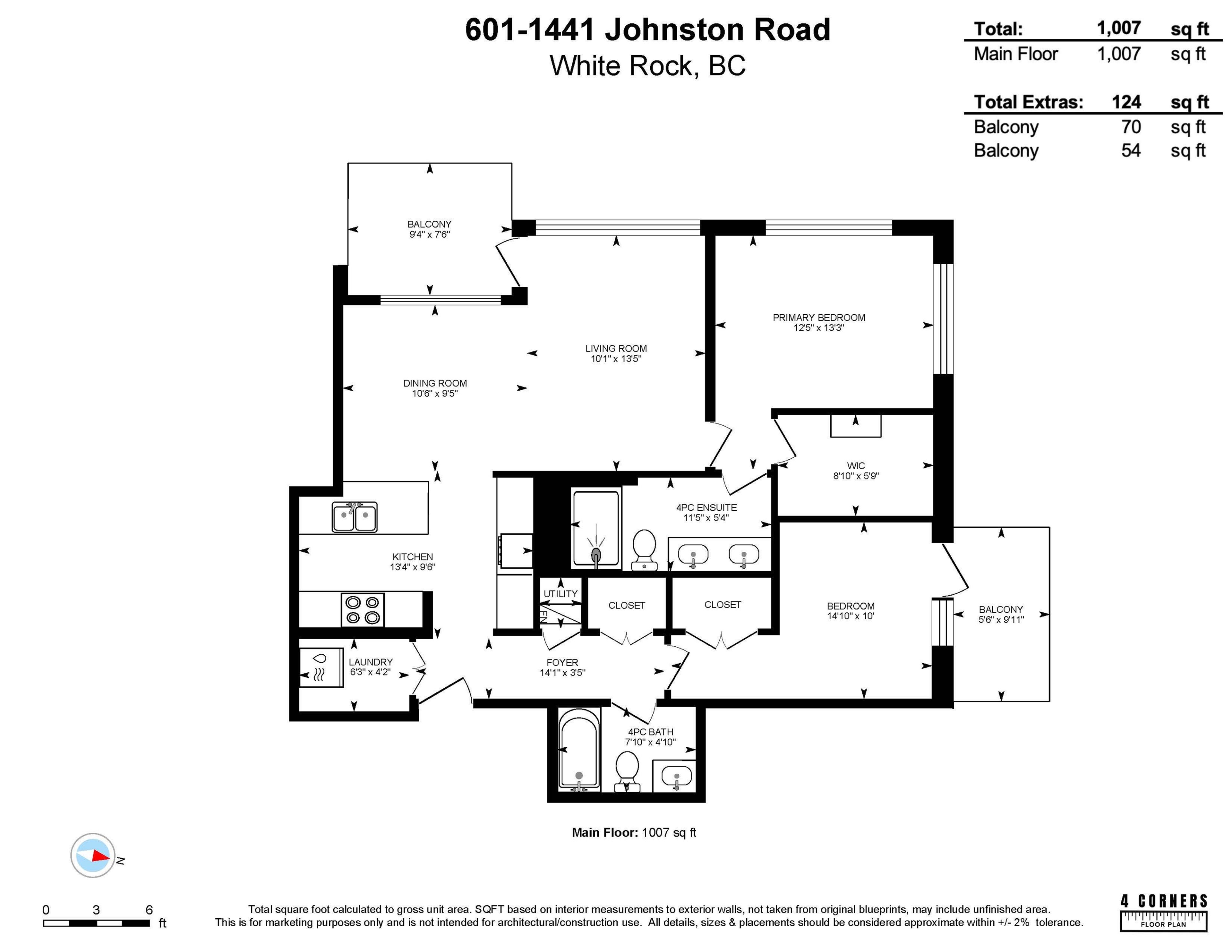 #601 1441 JOHNSTON ROAD - 40