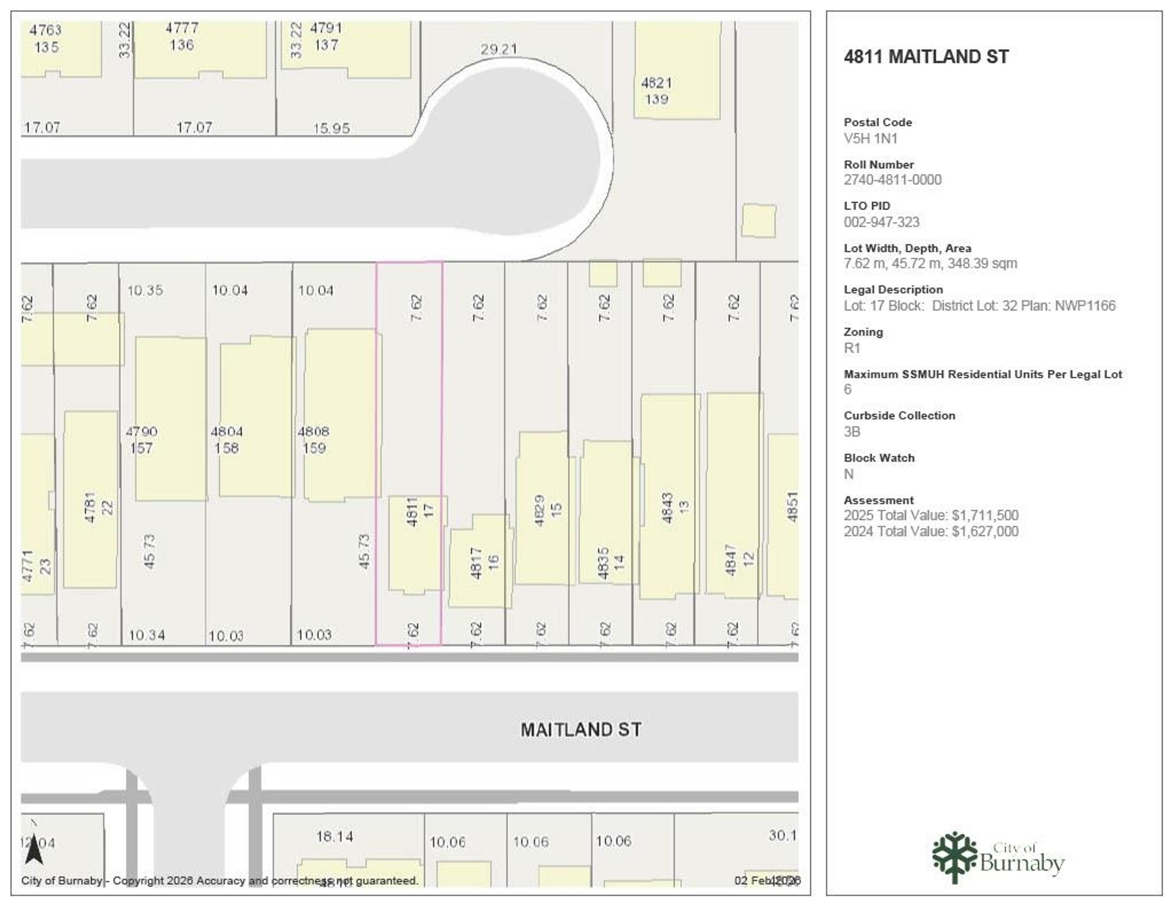 4811 MAITLAND STREET - Image 1