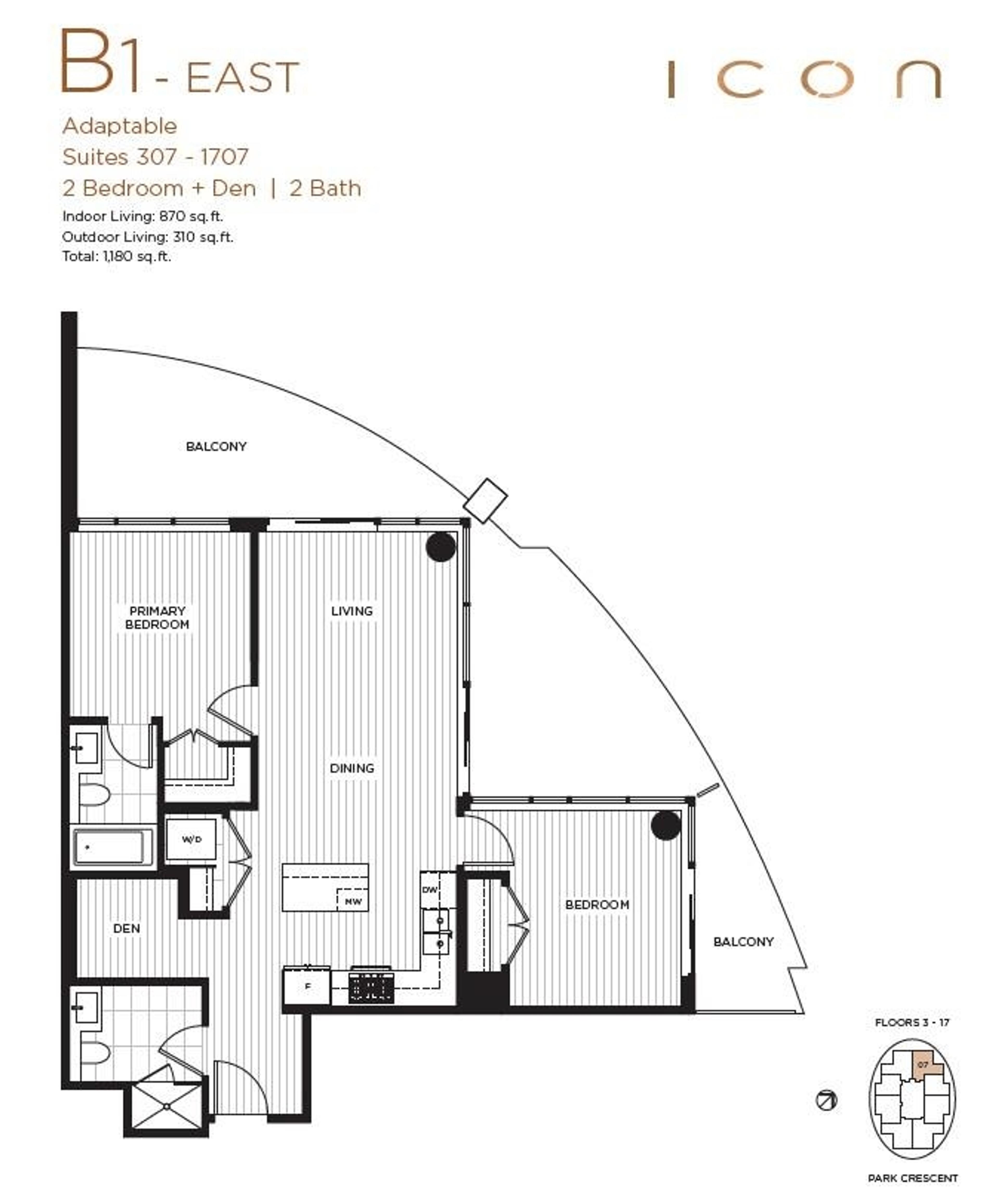 #1707 7728 PARK CRESCENT - Image 2