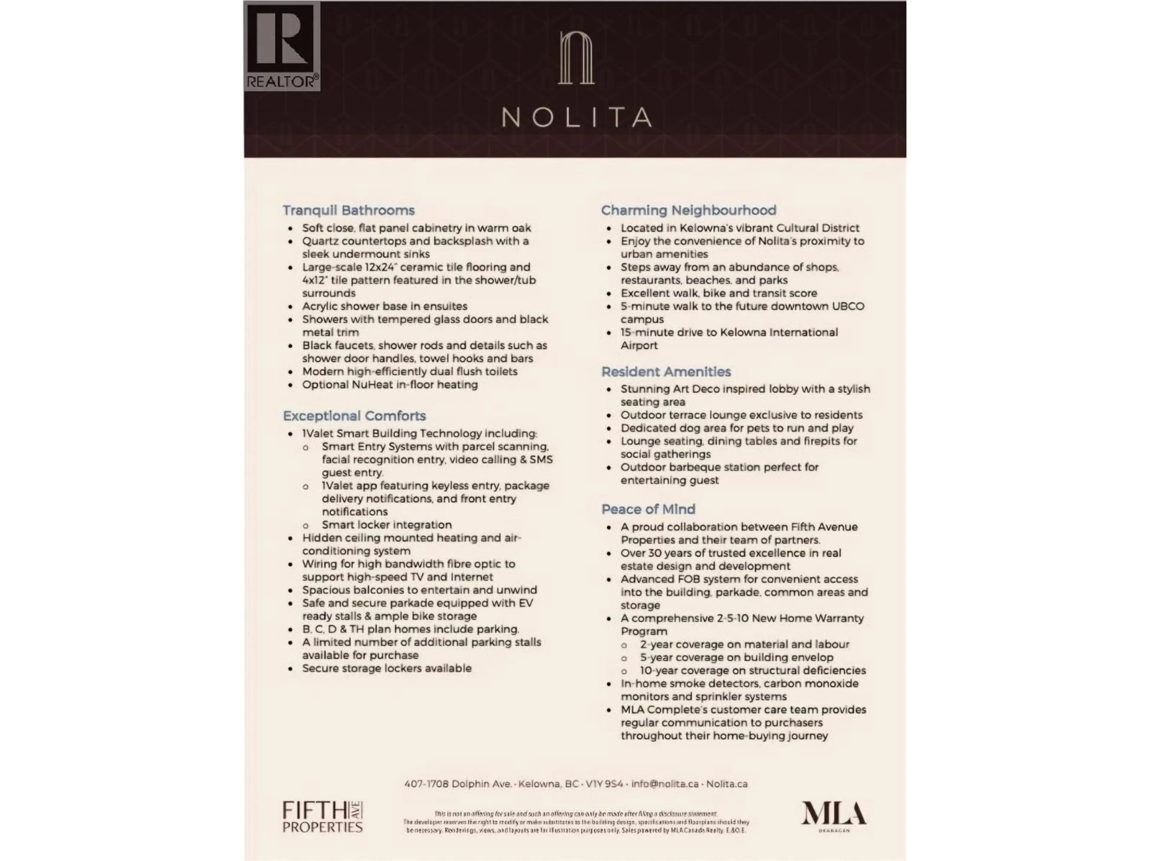 Property at #211 620 CORONATION AVENUE, Kelowna, BC