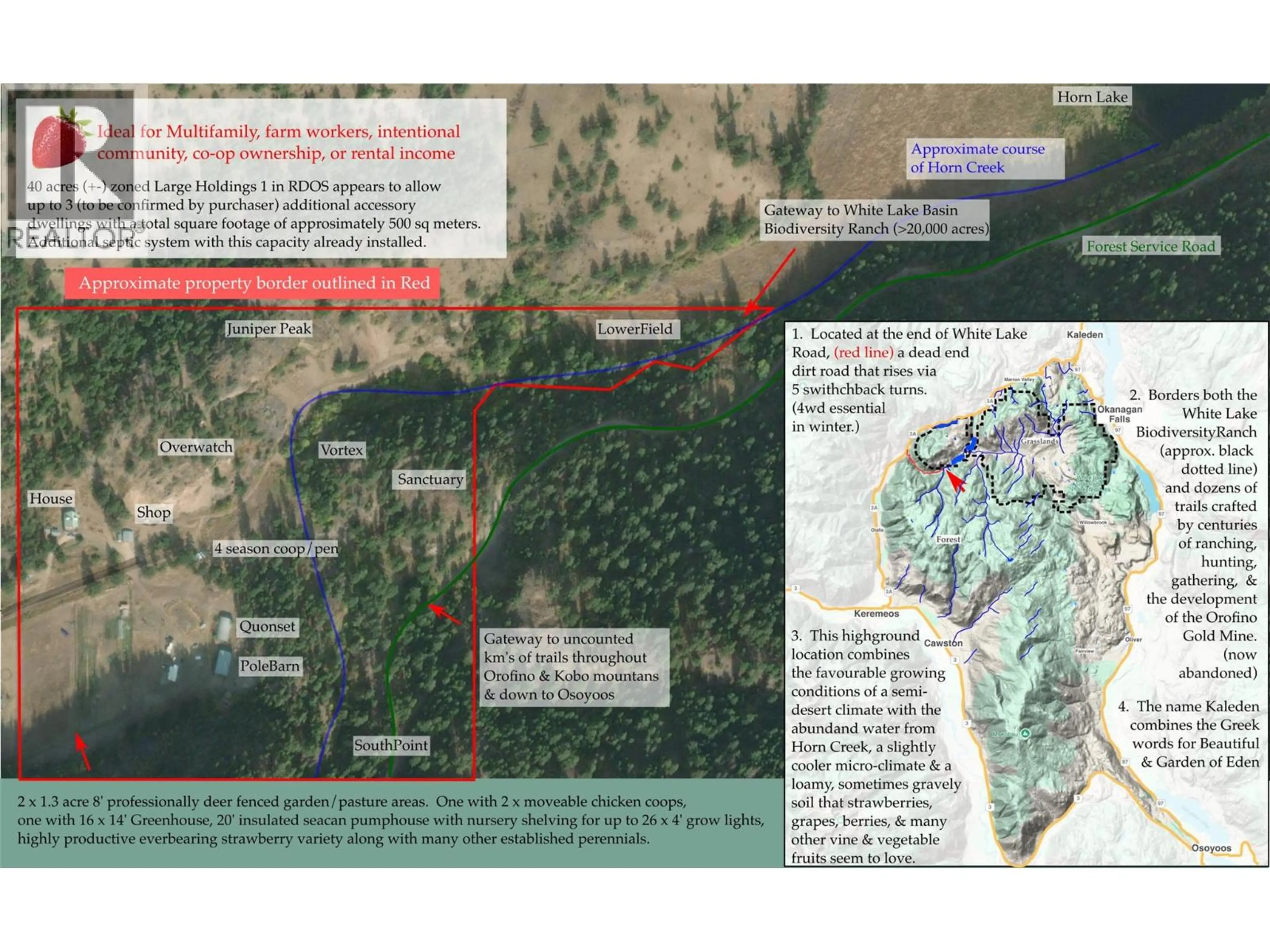 Property at 1618 WHITE LAKE ROAD, Kaleden, BC