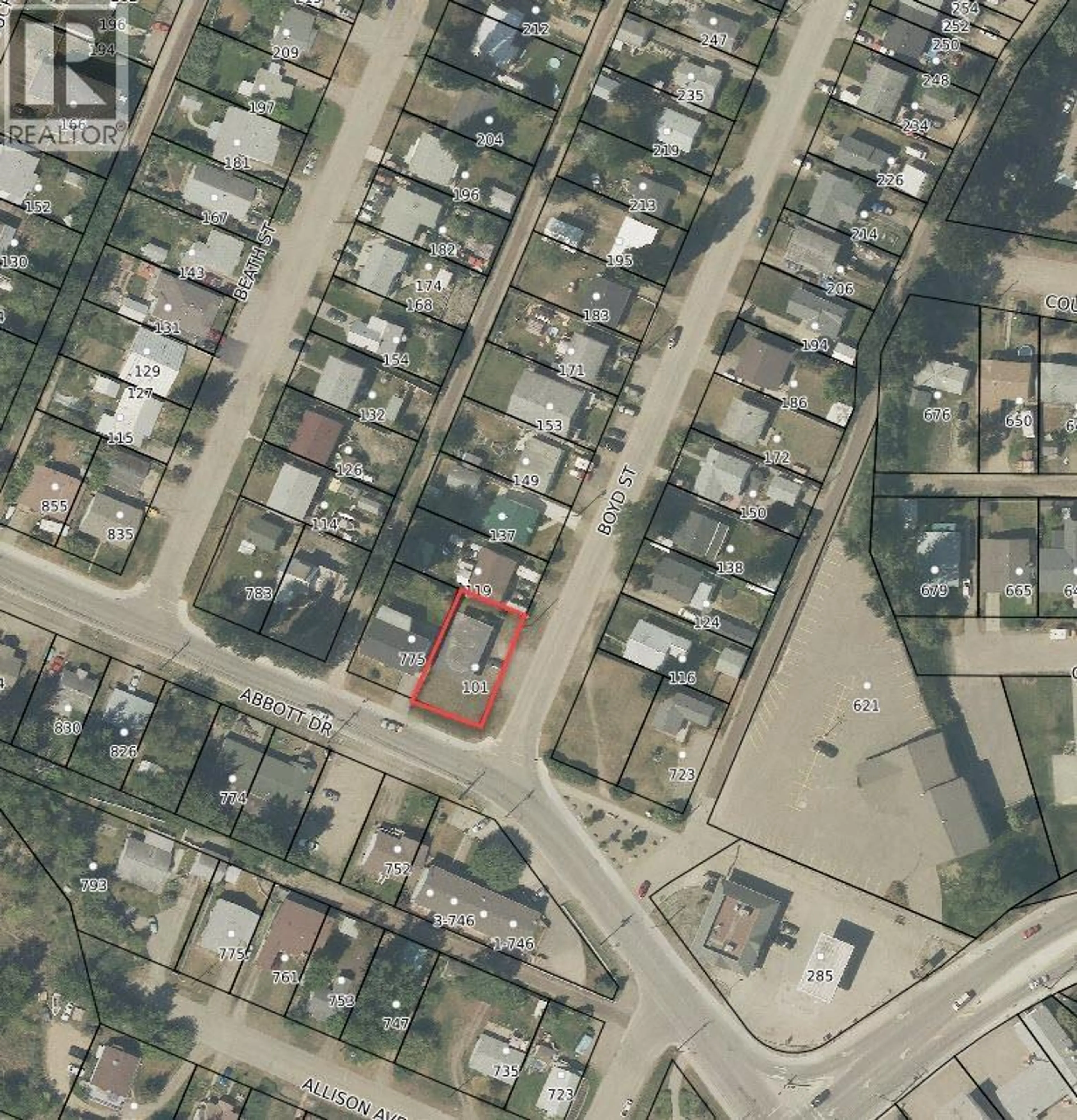 Property at 101 BOYD STREET, Quesnel, BC