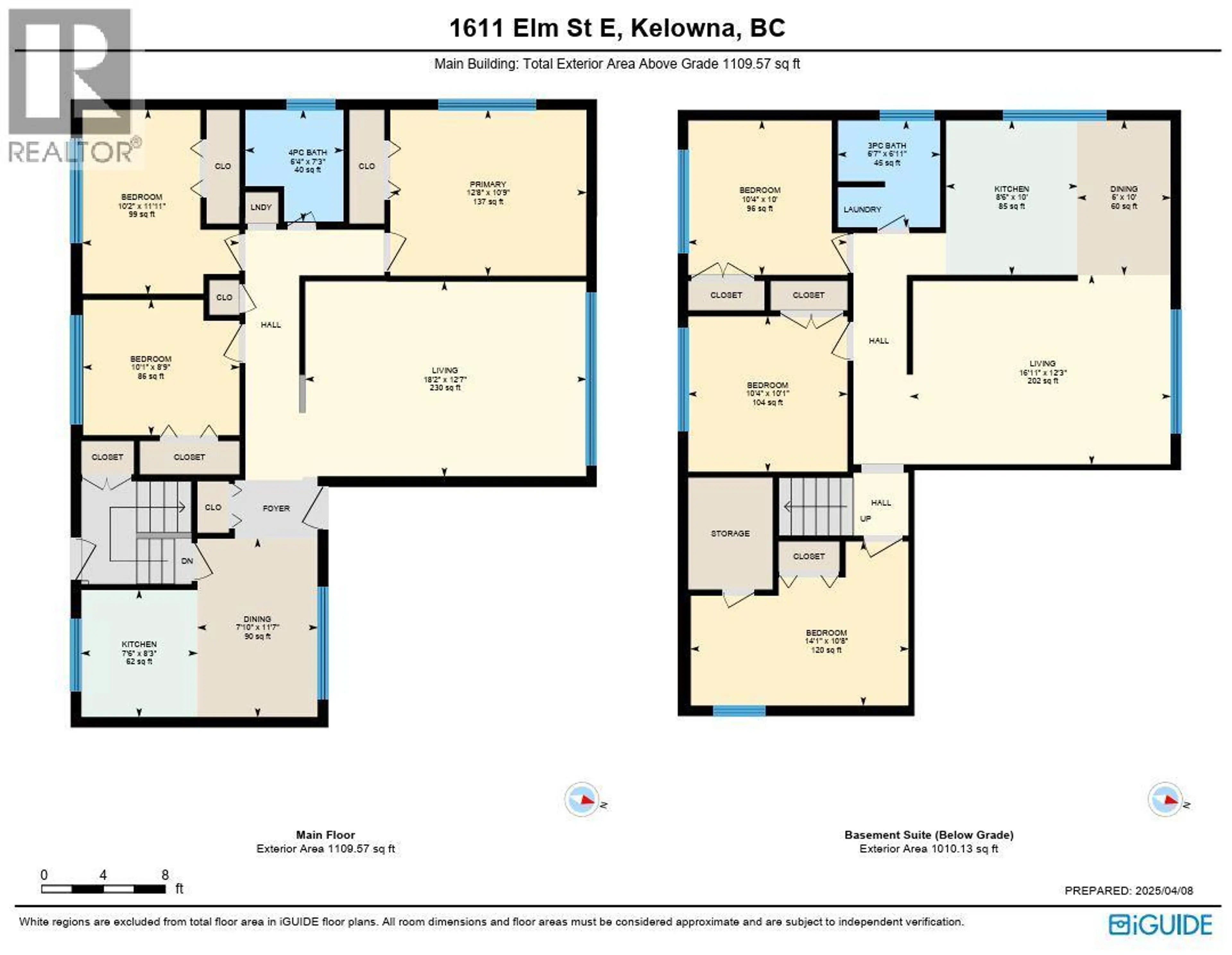 Property at 1611 ELM STREET E, Kelowna, BC