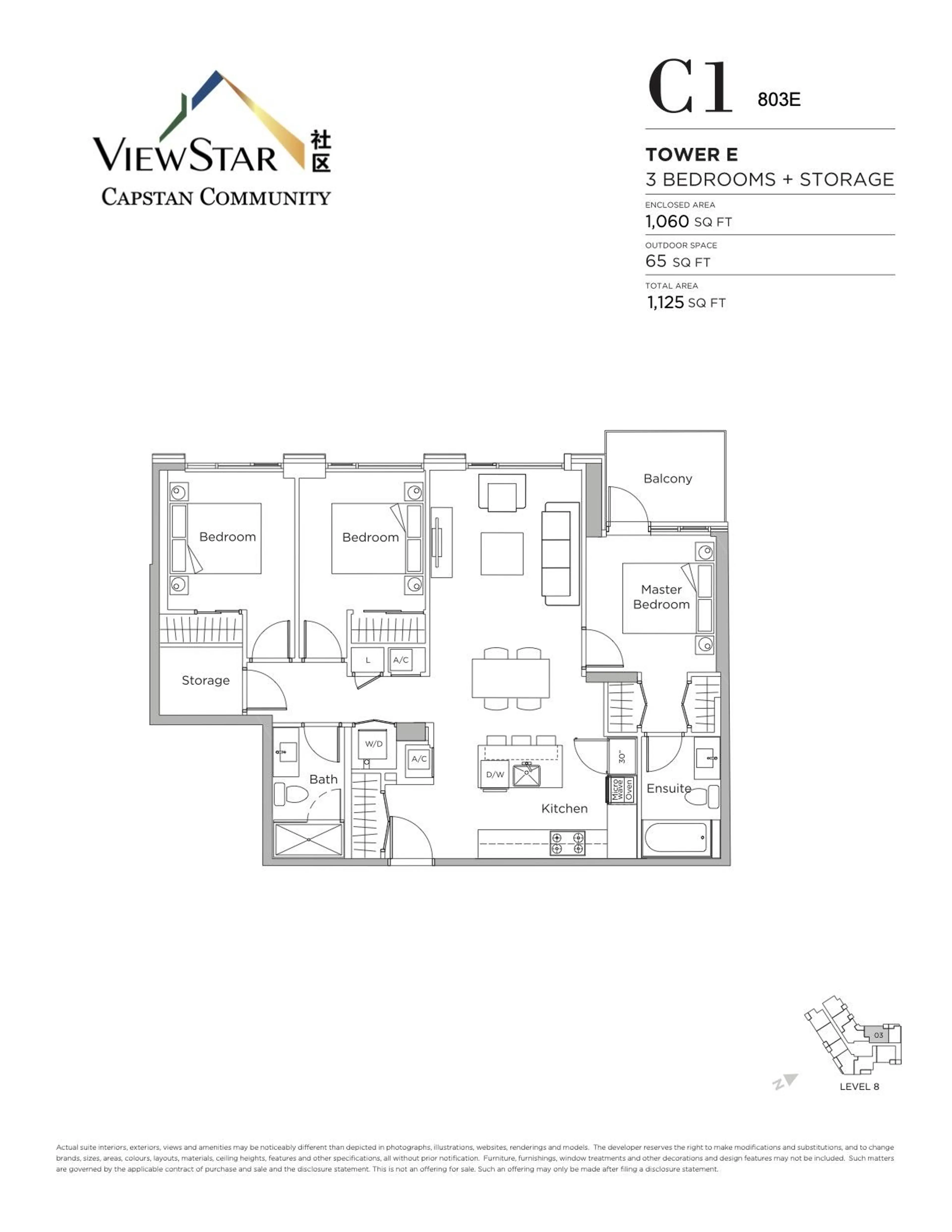 Property at #803 3280 CORVETTE WAY, Richmond, BC