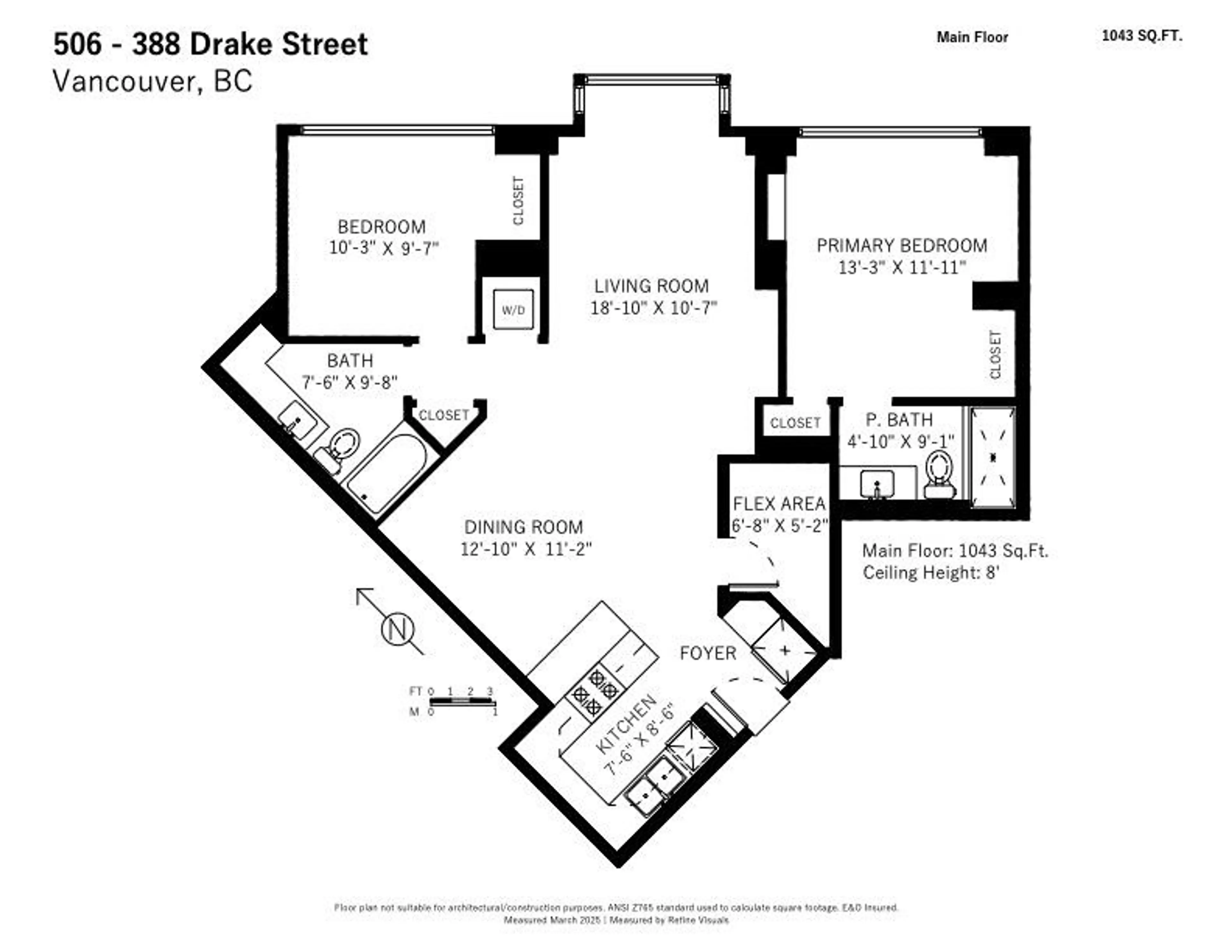 Property at #506 388 DRAKE STREET, Vancouver, BC