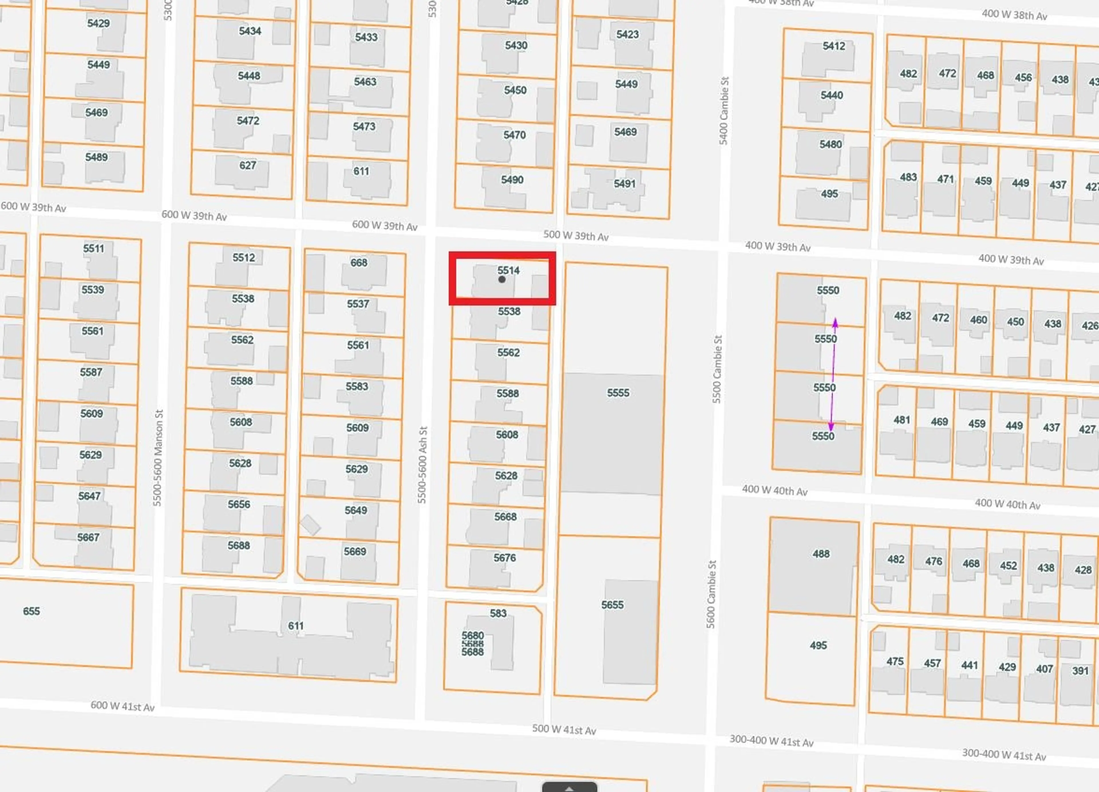 Property at 5514 ASH STREET, Vancouver, BC