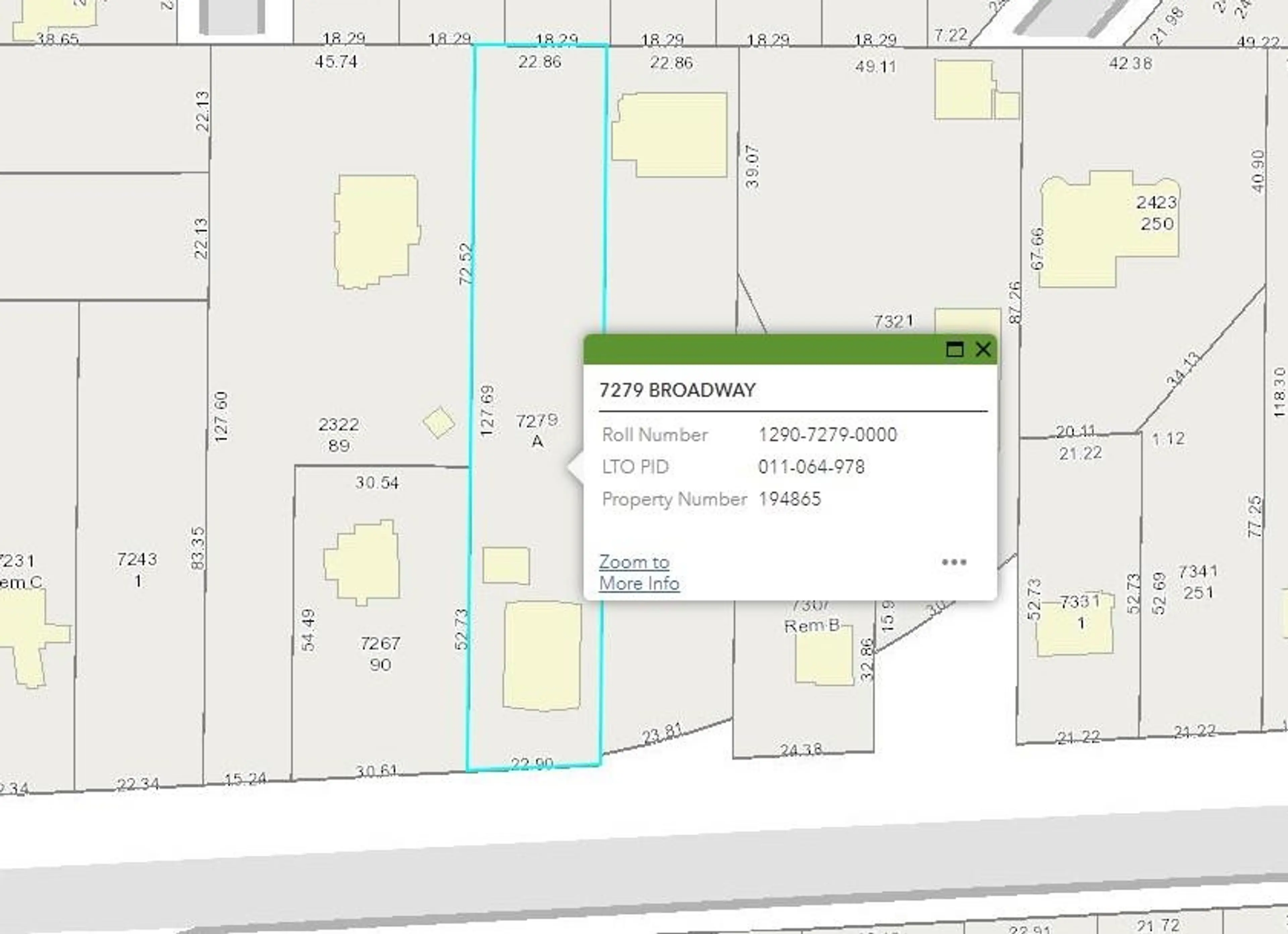 Property at 7279 BROADWAY, Burnaby, BC