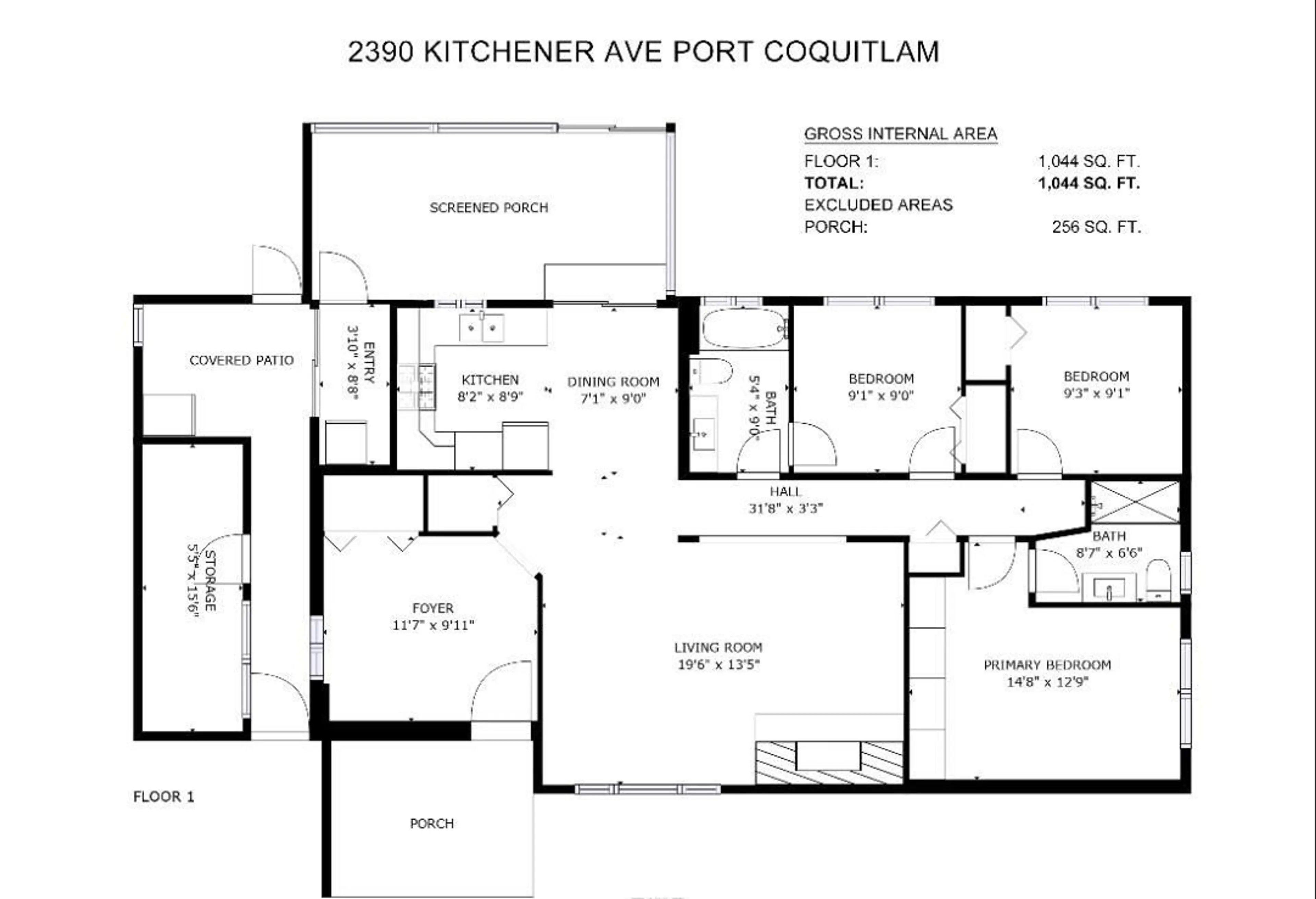 Property at #2390 2394 KITCHENER AVENUE, Port Coquitlam, BC