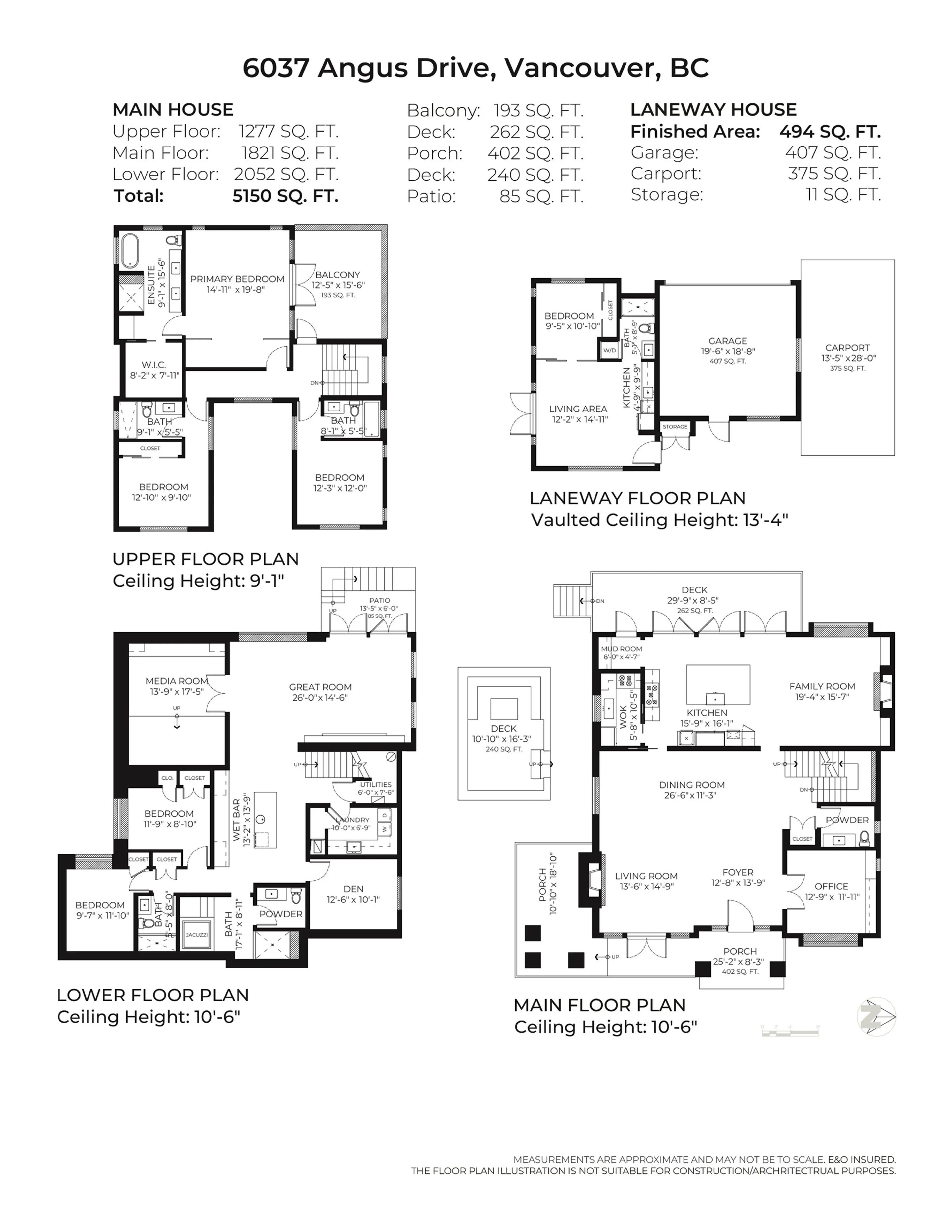 Property at 6037 ANGUS DRIVE, Vancouver, BC