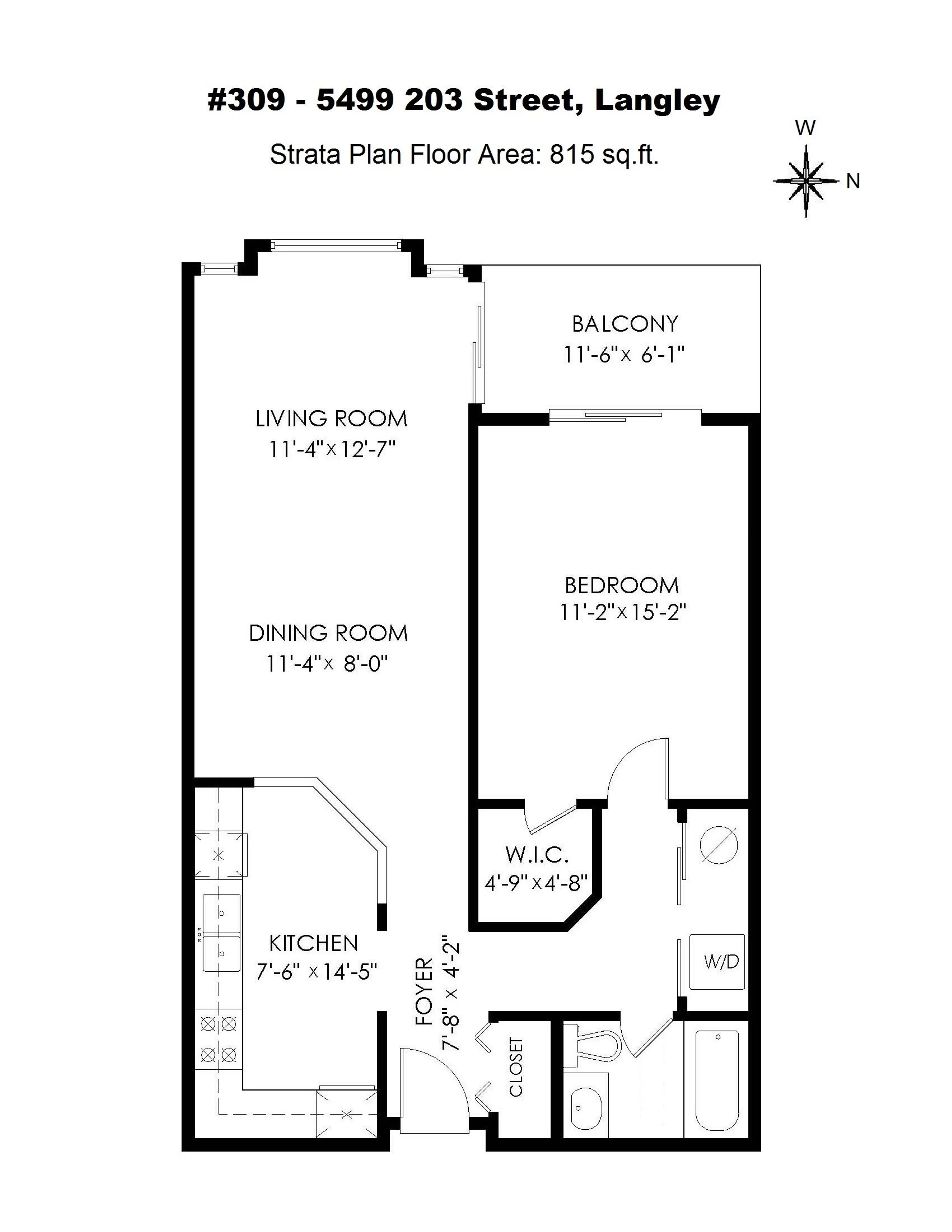 Property at #309 5499 203 STREET, Langley, BC