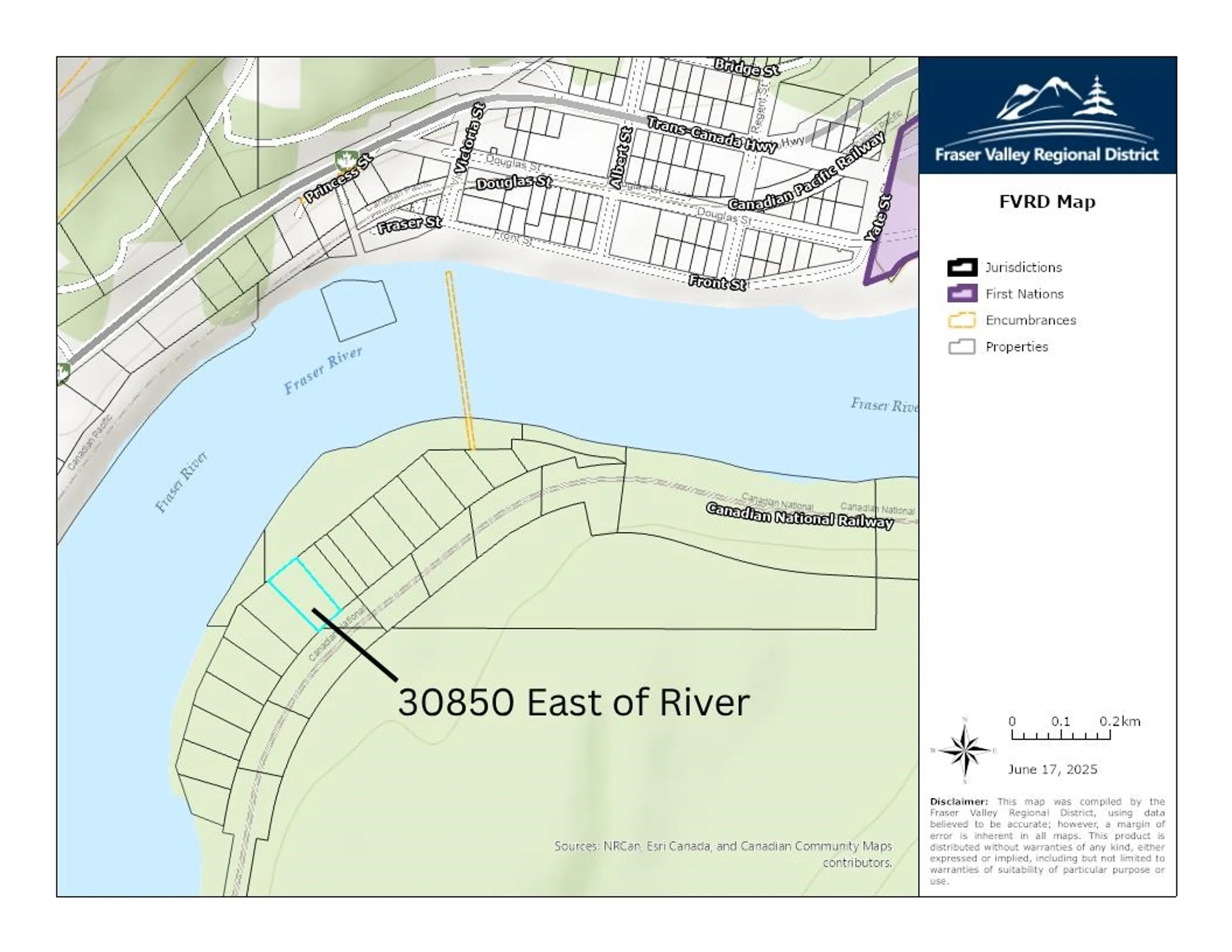 Property at 30850 EAST OF RIVER ROAD, Yale, BC