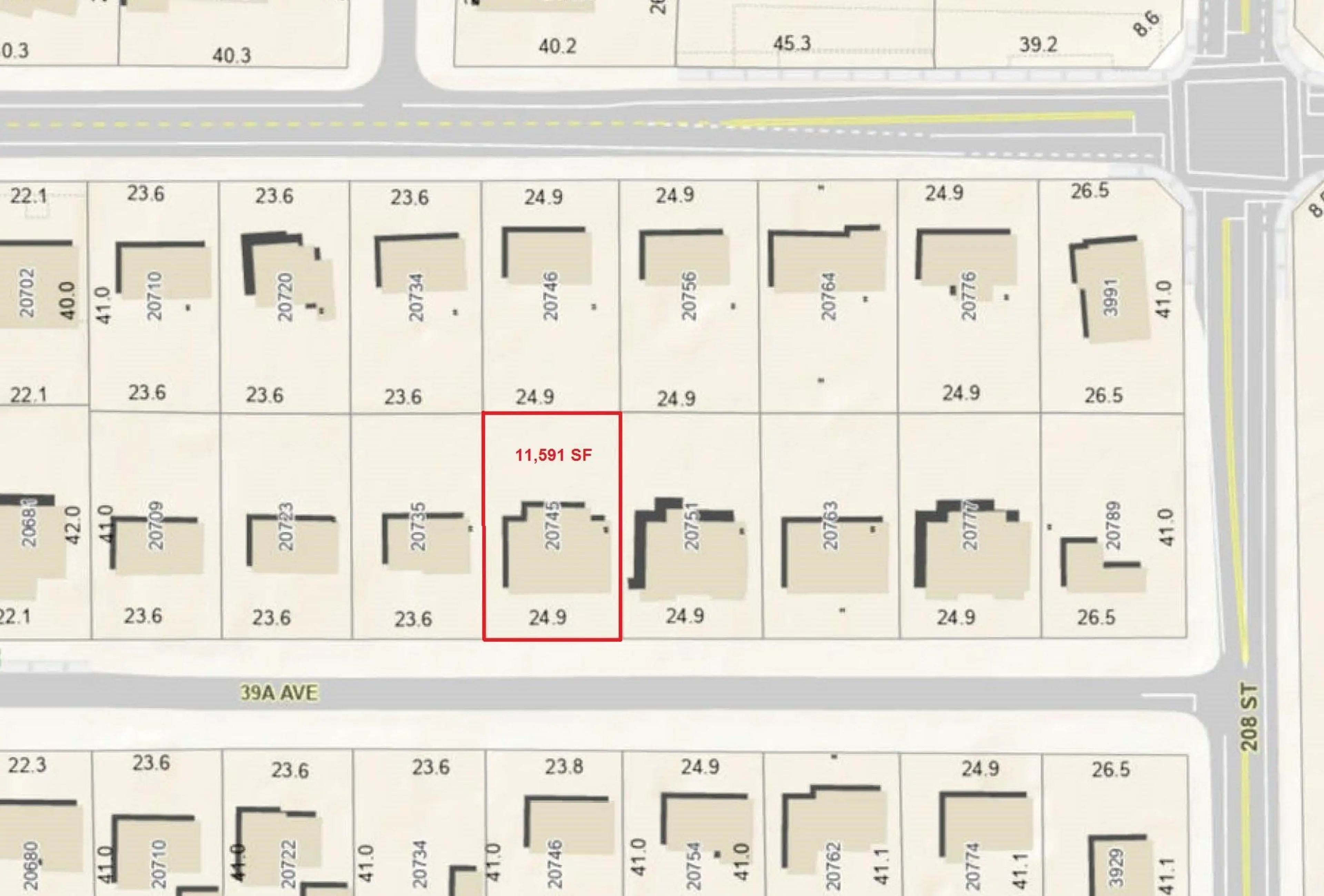 Property at 20745-20747 39A AVENUE, Langley, BC